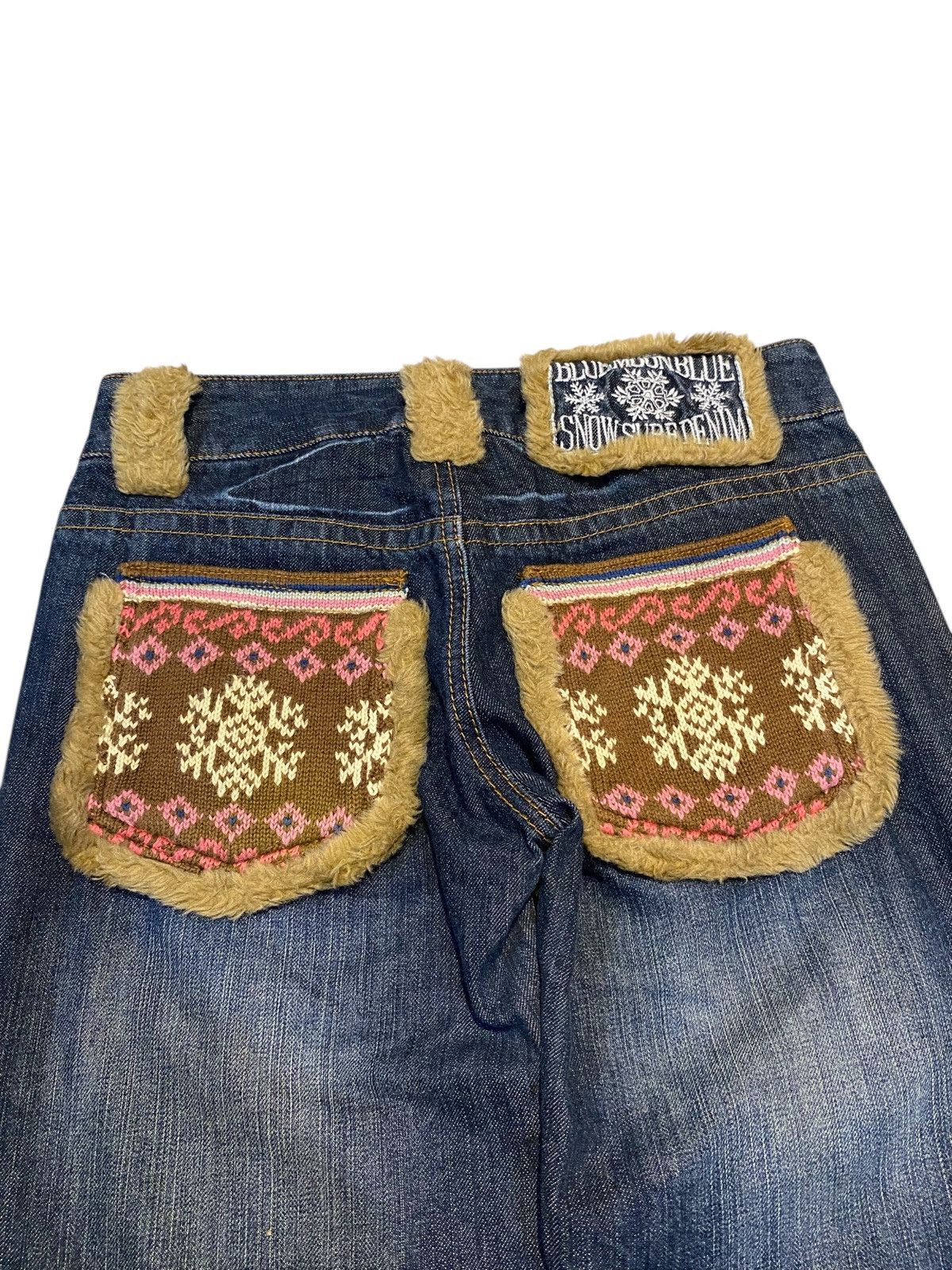 Japanese Brand VINTAGE BLUE MOON BLUE JEANS Size US 30 / EU 46 - 7 Thumbnail