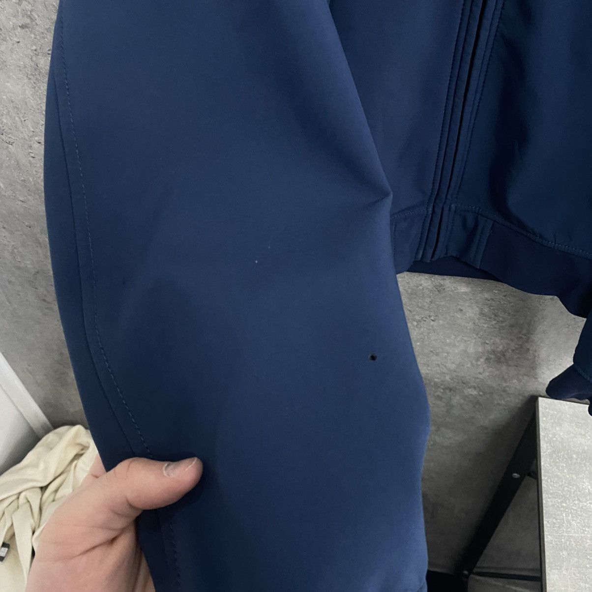 Stone Island Vintage Stone Island Soft Shell-R Hooded Jacket Size US M / EU 48-50 / 2 - 5 Thumbnail