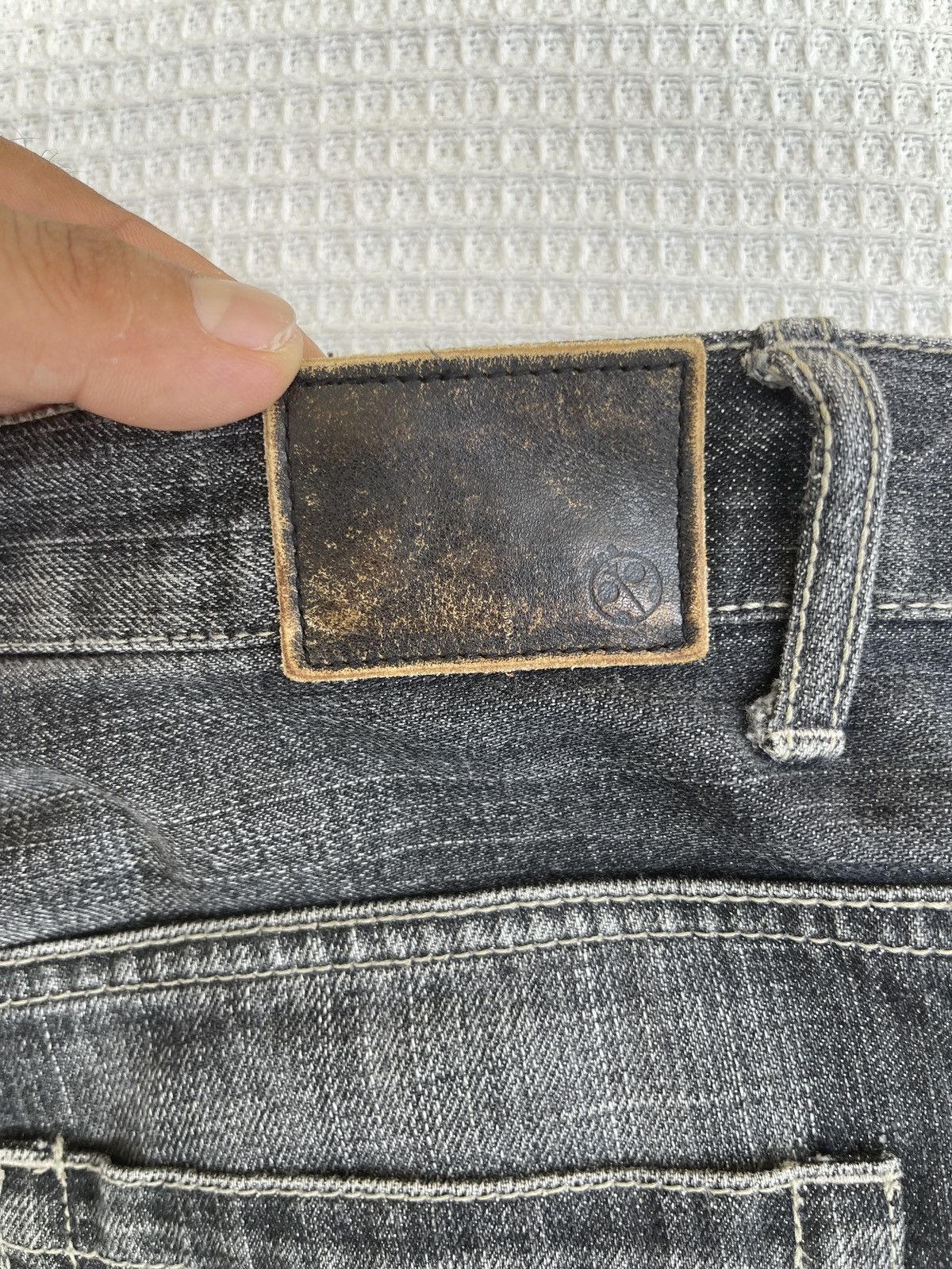 Tete Homme Last Drop🔥Flare Jeans TETE HOMME Issey Miyake Bootcut Denim Size US 35 - 9 Thumbnail