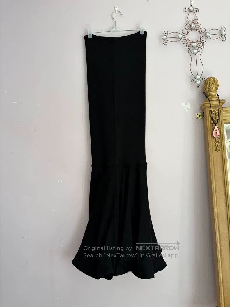 Junya Watanabe Junya Watanabe Wool sweetheart elastic long skirt Size XS / US 0-2 / IT 36-38 - 6 Thumbnail