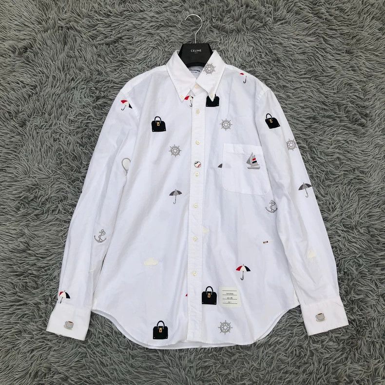 Thom Browne Thom Browne Multi-element shirt 2503-Nextarrow Size US L / EU 52-54 / 3 - 1 Thumbnail