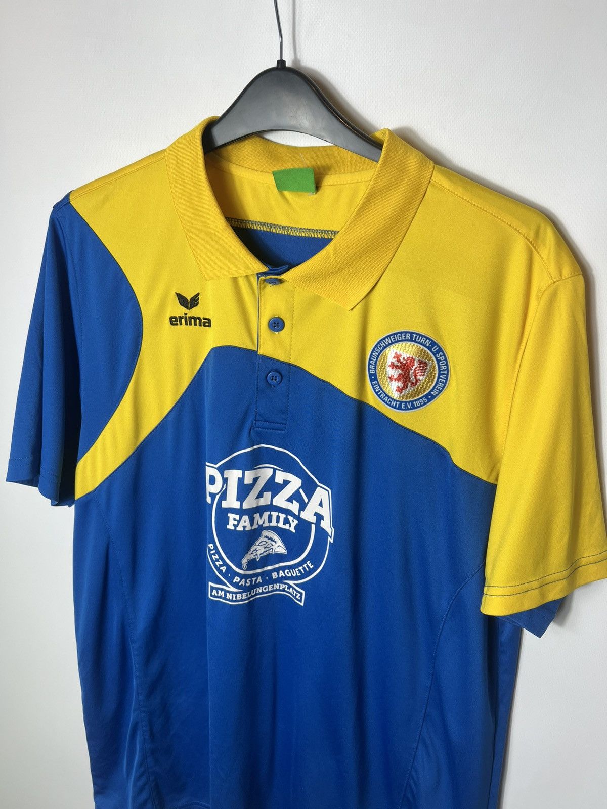 Erima Vintage Soccer Football Erima EINTRACHT BRAUNSCHWEIG Jersey Size US L / EU 52-54 / 3 - 4 Thumbnail