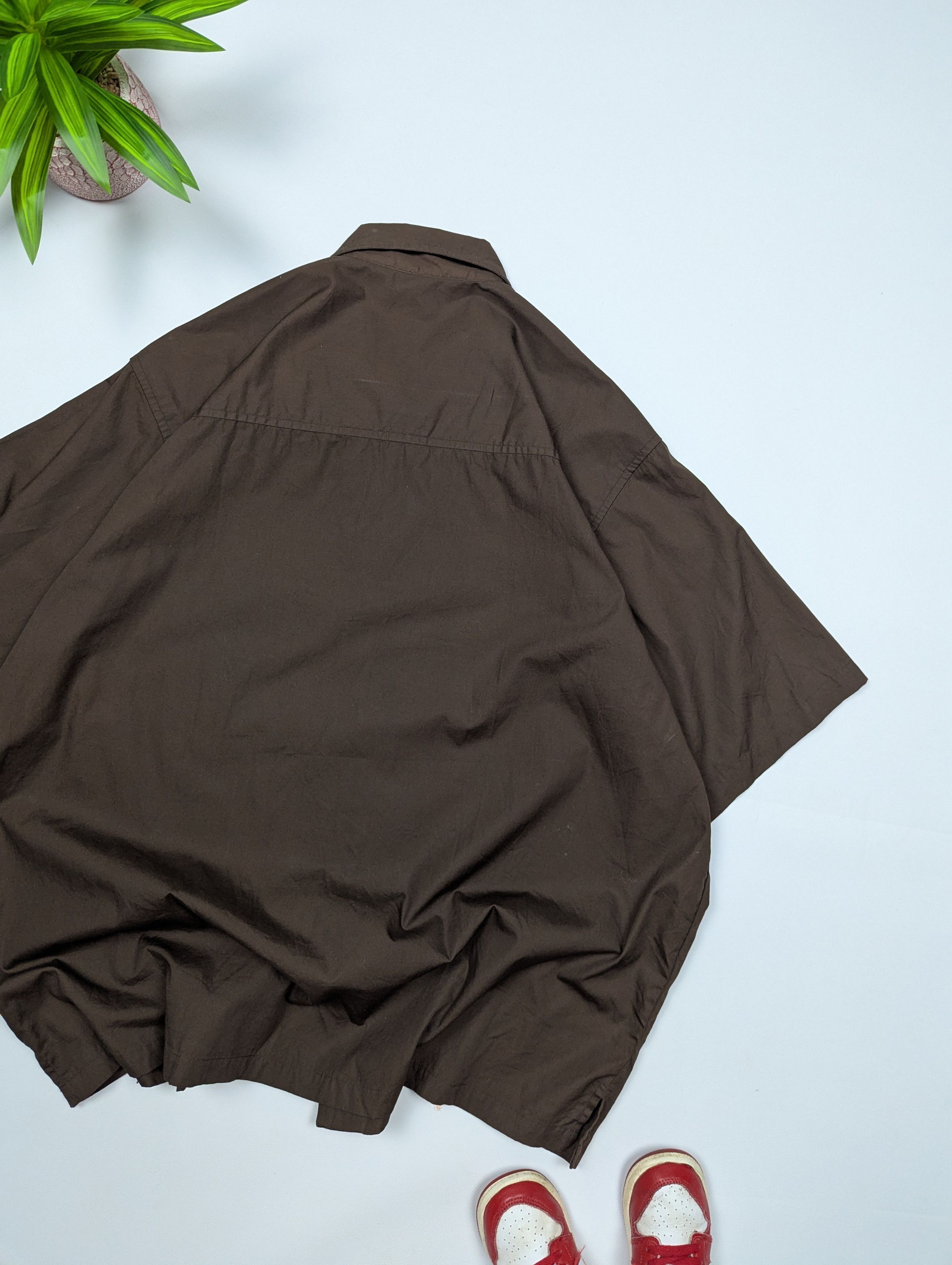 Quiksilver Y2K Quiksilver Brown Embroidered Shirt L Vintage Surf Skater Size US L / EU 52-54 / 3 - 10 Thumbnail
