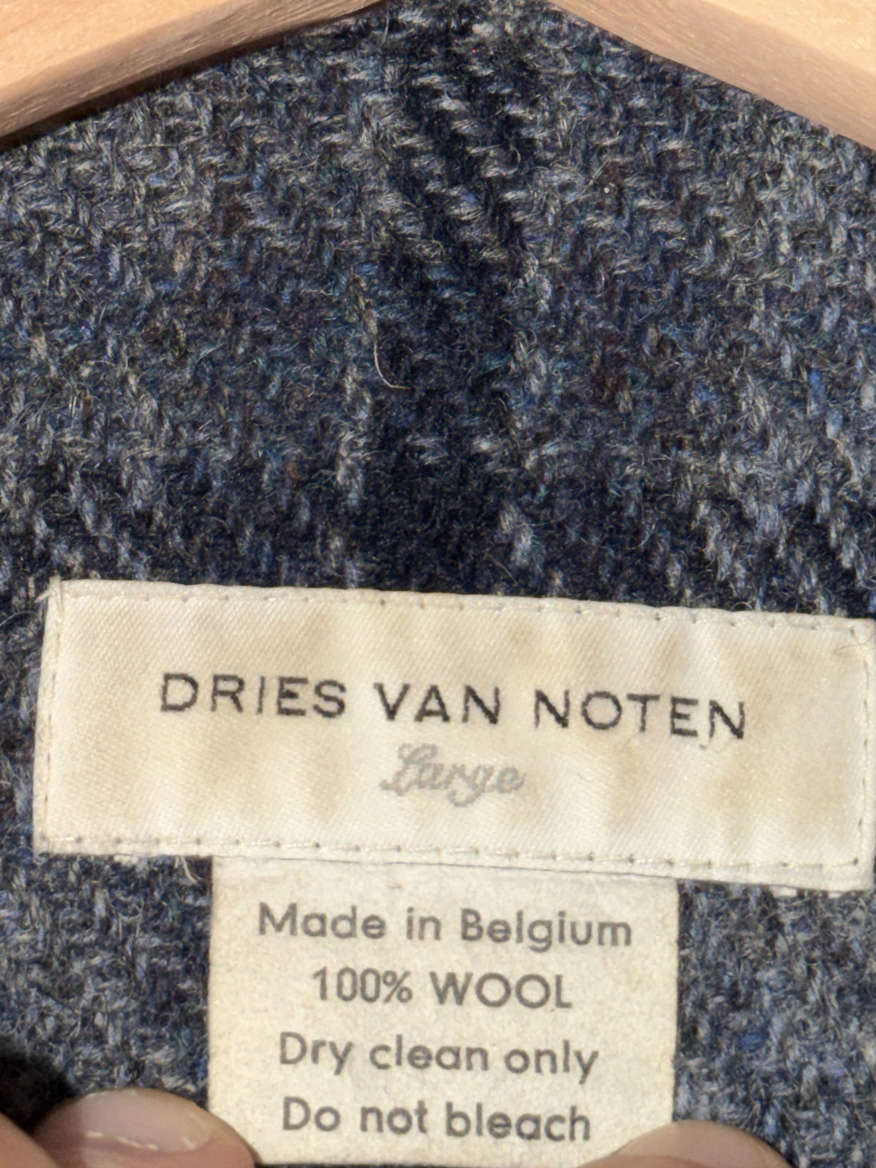 Dries Van Noten Archival Dries Van Noten Plaid Wool Zip Jacket Size US S / EU 44-46 / 1 - 7 Thumbnail