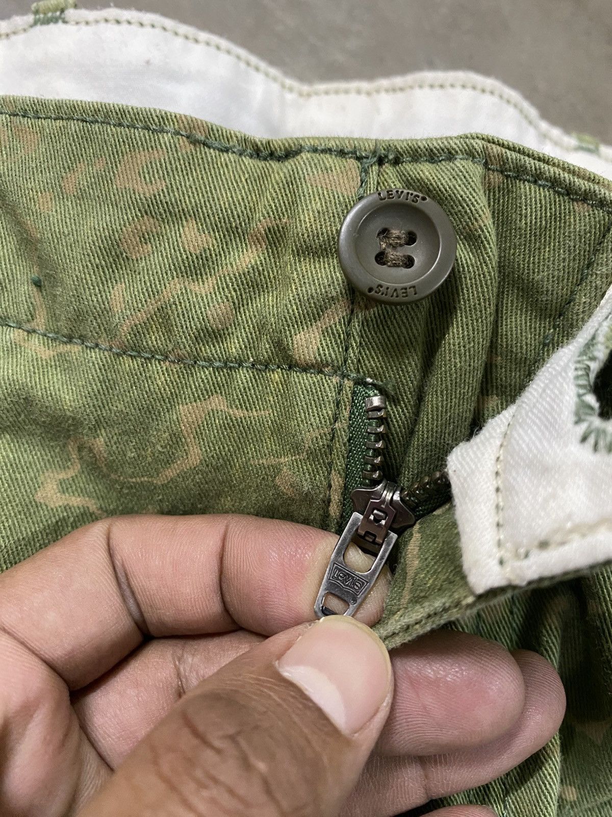 Levi's Levis Cargo Fade Green Military @294 Size US 34 / EU 50 - 5 Thumbnail