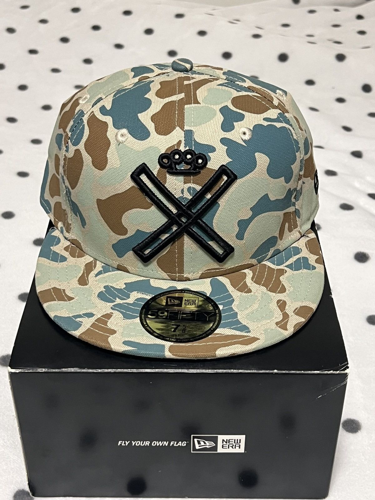 New Era New Era x 10 Deep NYC Canvas Duck Camo 5950 Fitted Hat 7 5/8 Size ONE SIZE - 1 Thumbnail