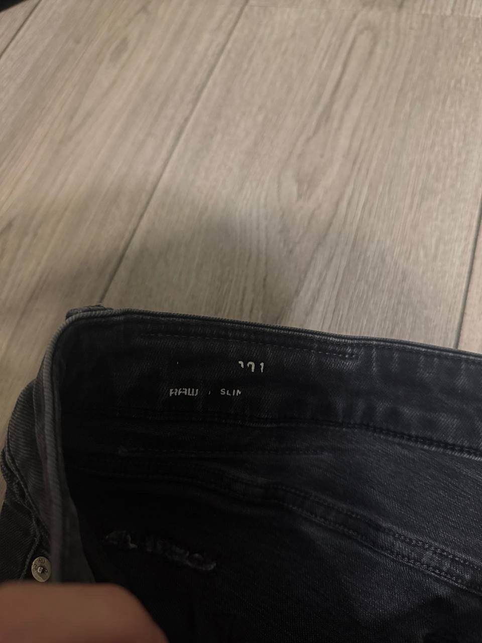 G-Star G Star Raw 3301 Jeans Men Black size 32 Size US 32 / EU 48 - 4 Thumbnail
