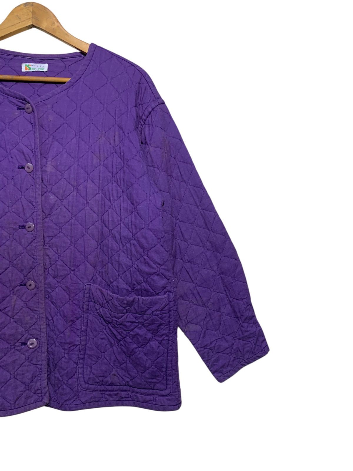 Issey Miyake 🔥VTG 80S ISSEY SPORTS COTTON QUILTED JACKET Size M / US 6-8 / IT 42-44 - 3 Thumbnail