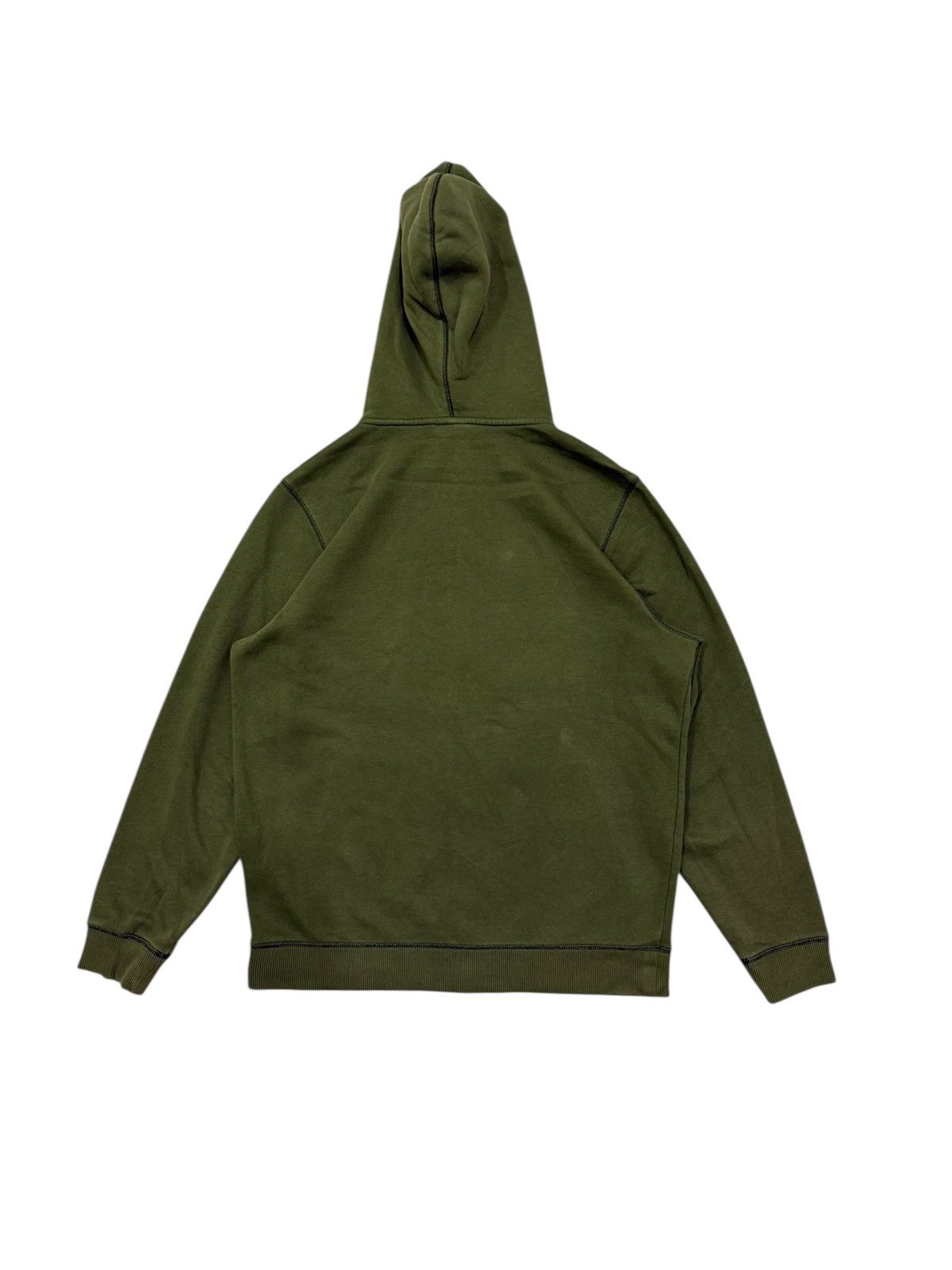 Under Armour Under Armour Olive Green Zip Up Sweater Hoodie Size US M / EU 48-50 / 2 - 2 Thumbnail