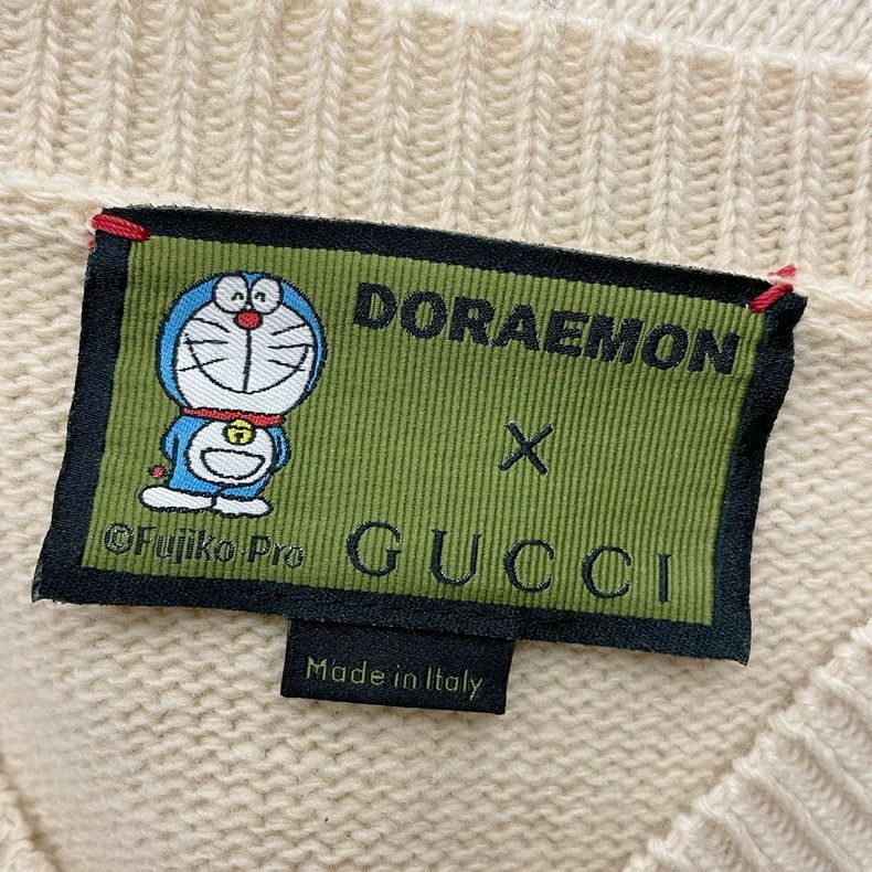 Gucci Gucci Doraemon co-branded sweater 2502-Nextarrow Size US XS / EU 42 / 0 - 5 Thumbnail