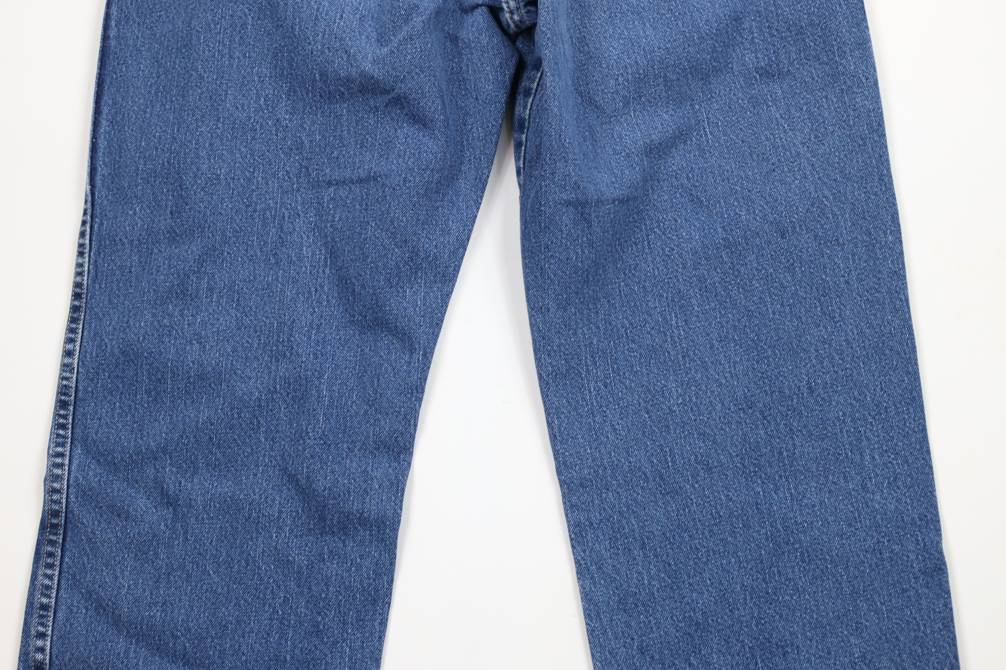 Dickies × Vintage Vintage Dickies Spell Out Bootcut Denim Workwear Jeans Blue Size US 36 / EU 52 - 10 Thumbnail