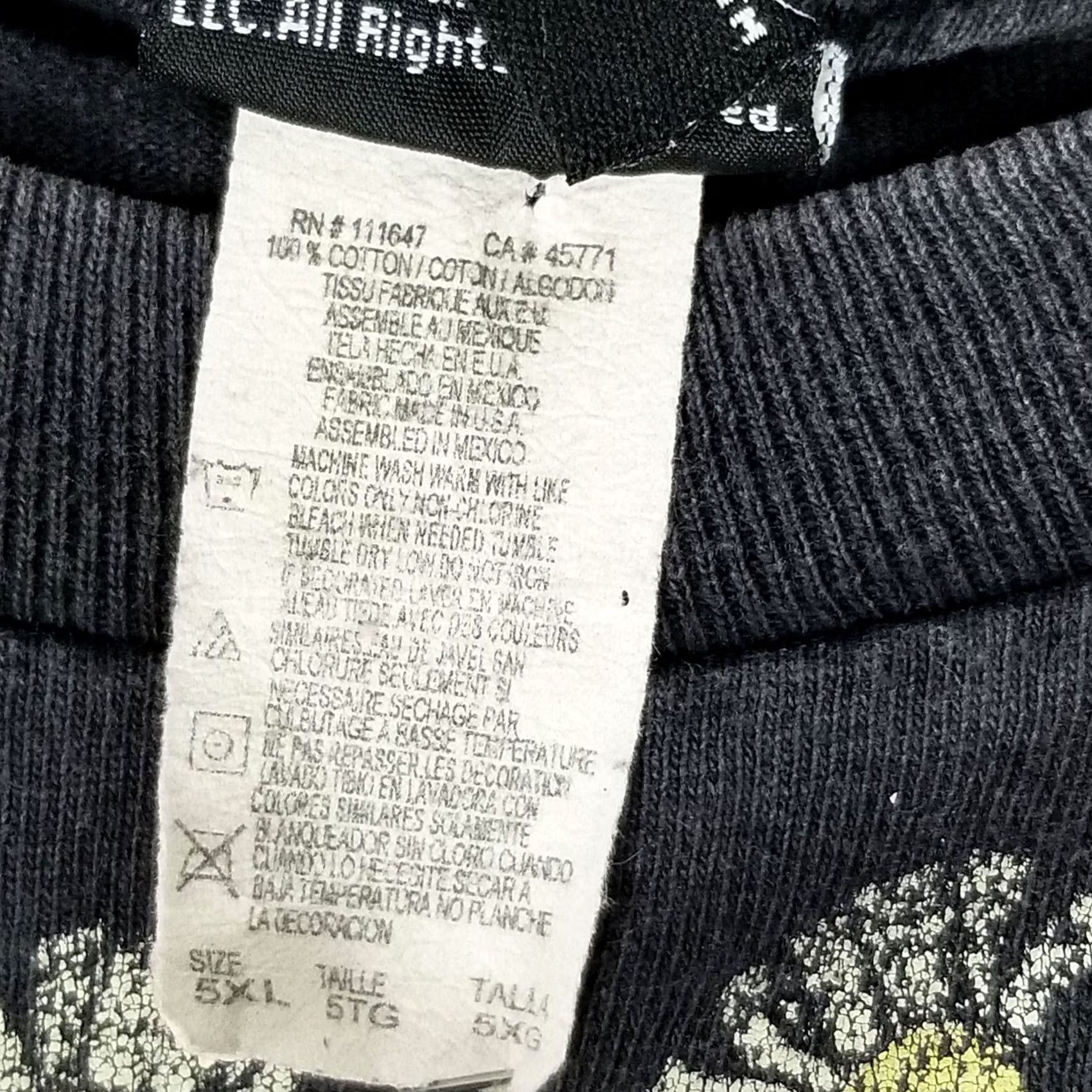 Vintage LA Ink T Shirt Men 5XL Black Jesus Skulls VTG Los Angeles Tattoos Art TV Show Shirt Mens 5XL Black Jesus Skull VTG LA Ink T Shirt Size US XXL / EU 58 / 5 - 7 Thumbnail