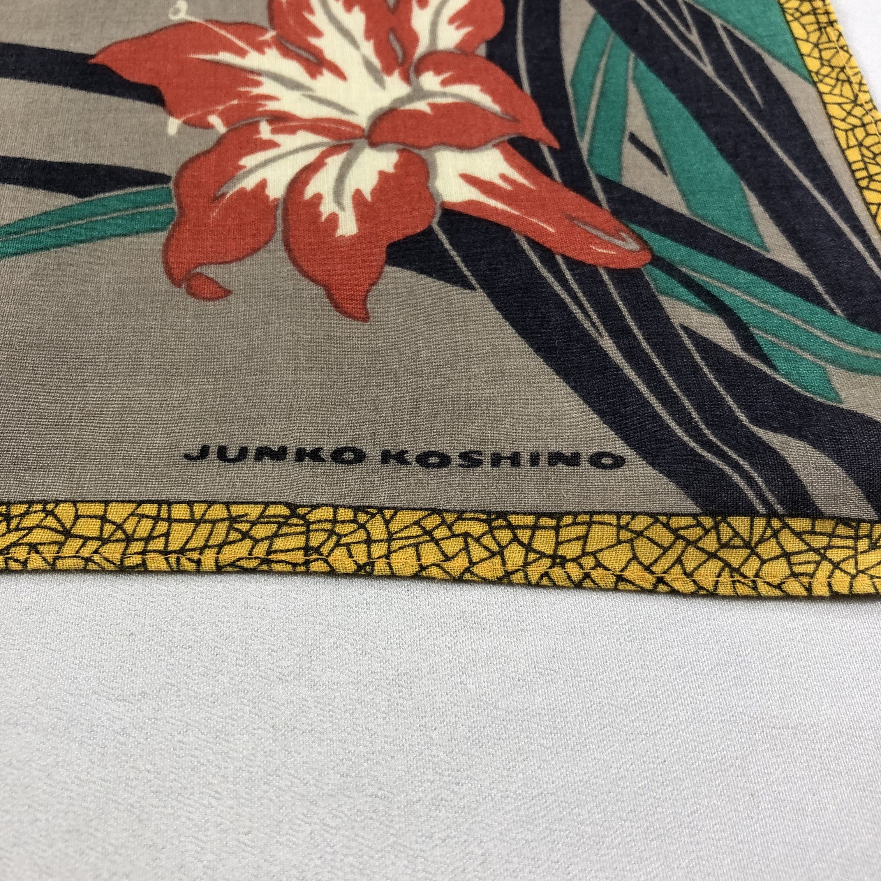 Mr. Junko Junko Koshino Handkerchief Neckerchief Bandana H1983 Size ONE SIZE - 4 Thumbnail