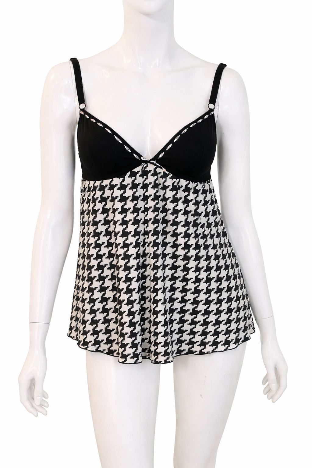 Dolce & Gabbana Dolce & Gabbana Houndstooth D&G Large Tartan Top Size L / US 10 / IT 46 - 1 Thumbnail