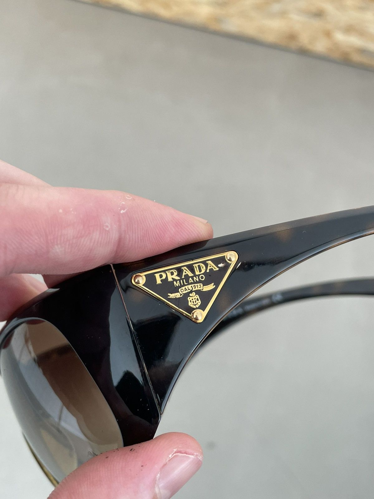 Prada Prada shied logo sunglasses Size ONE SIZE - 4 Thumbnail