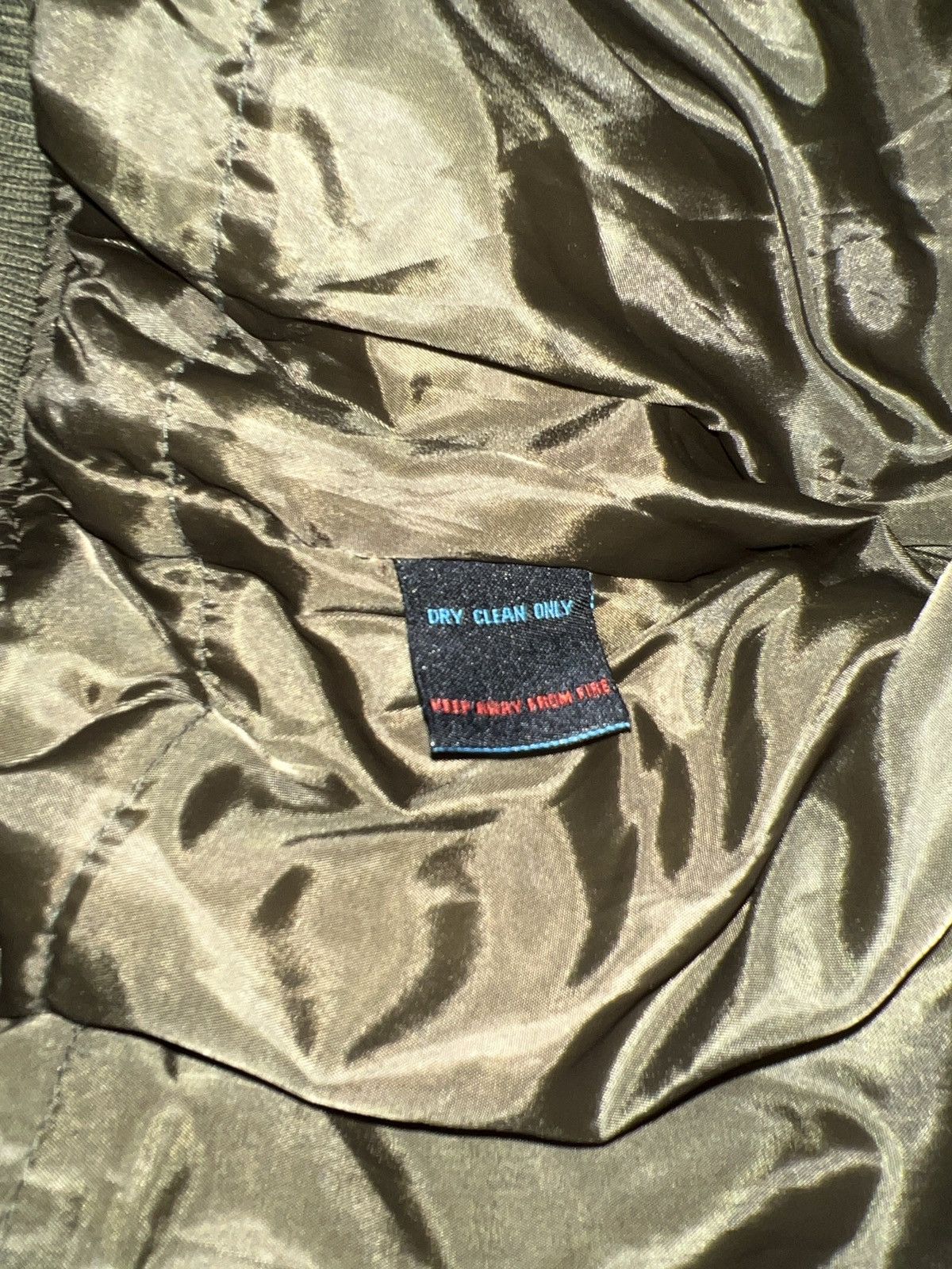 Vintage TOP GUN OFFICIAL B-15 FLIGHT BOMBER JACKET WITH PATCHES Size US XL / EU 56 / 4 - 5 Thumbnail