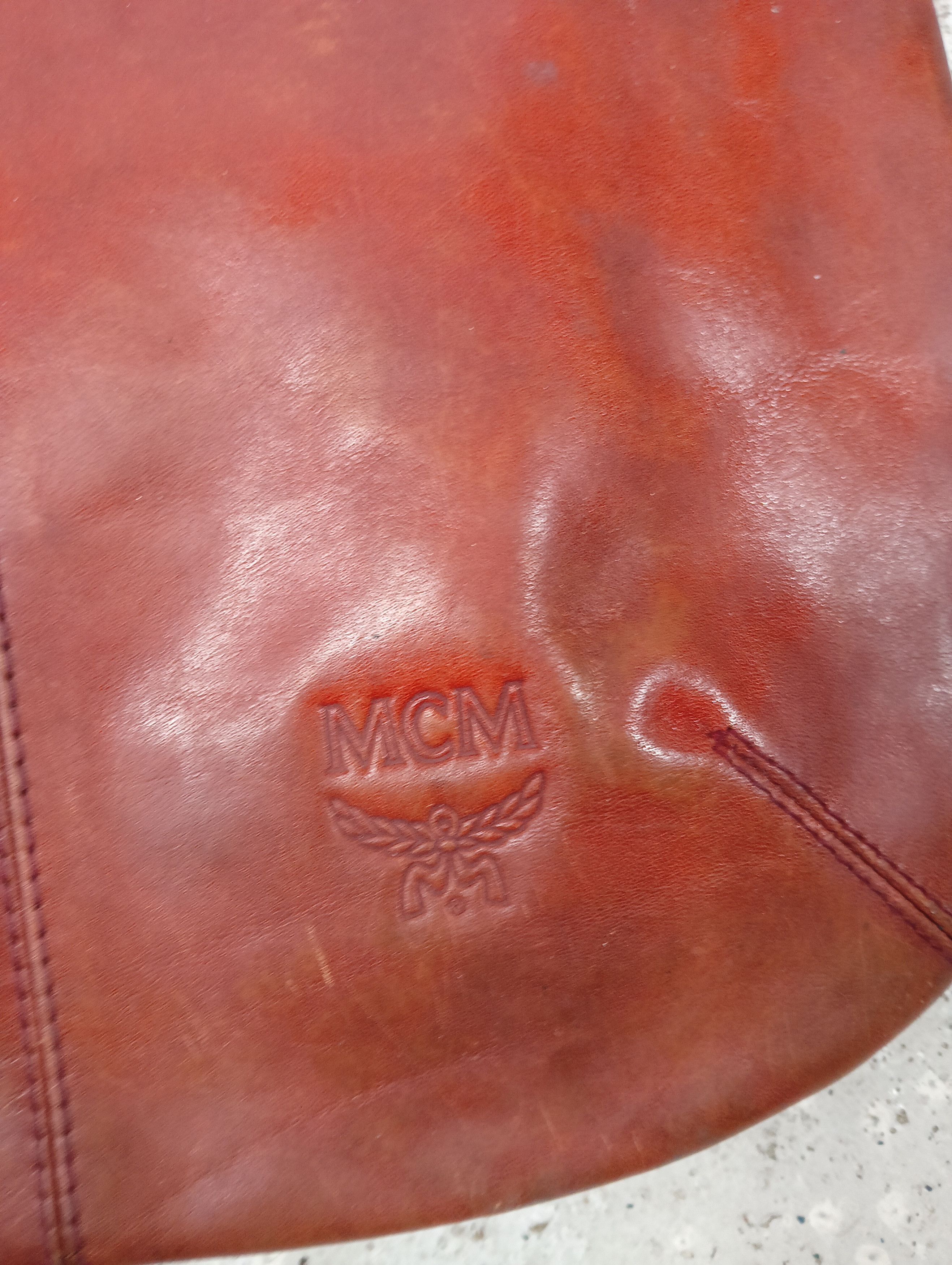 MCM vintage MCM LEATHER BAG women distressed Size ONE SIZE - 2 Thumbnail