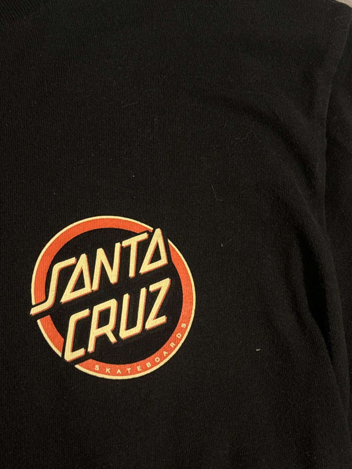 Santa Cruz Skateboards Santa cruz black graphic t-shirt Size US S / EU 44-46 / 1 - 2 Thumbnail