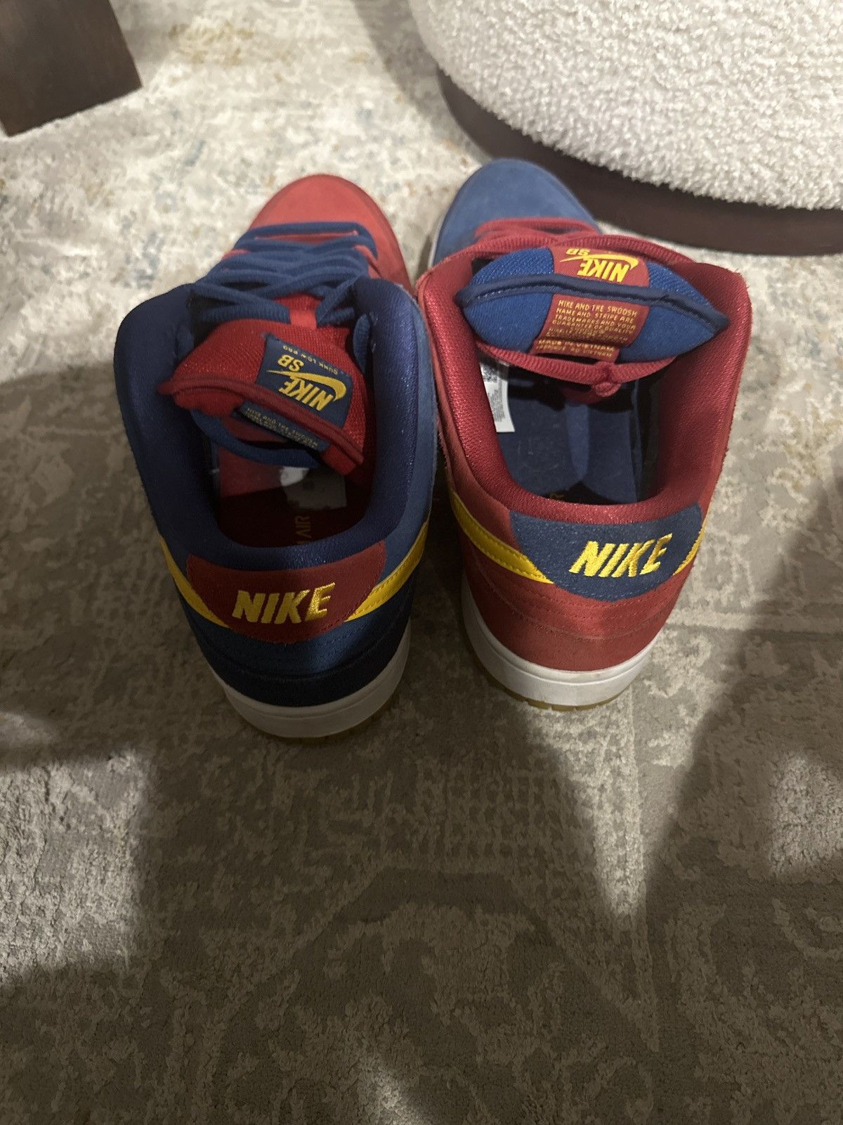 Nike Catalonia SB dunk (barca) Size US 11 / EU 44 - 3 Thumbnail
