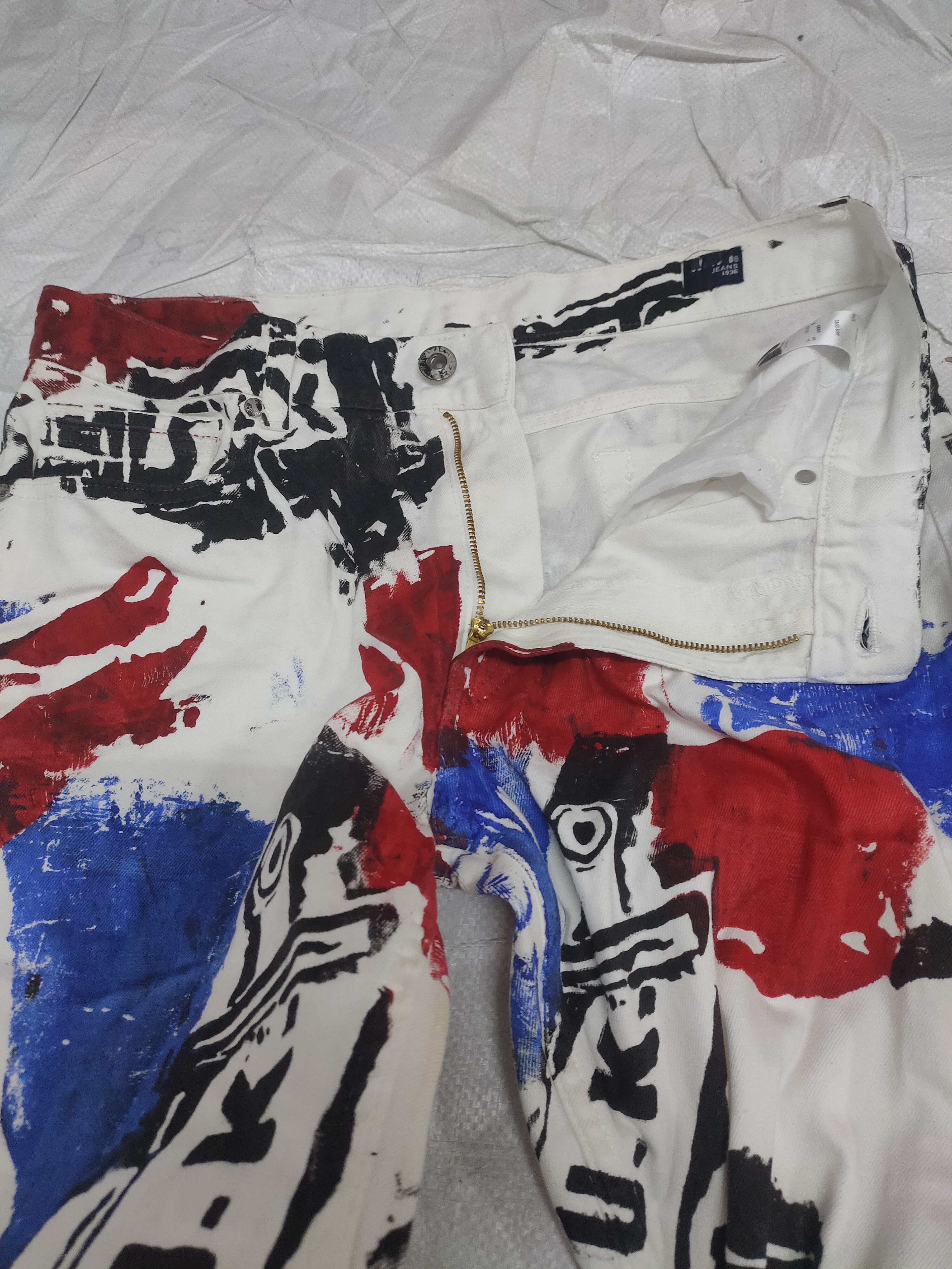 Seditionaries Rare!! Punk sex pistol custom jeans Size US 33 - 6 Thumbnail