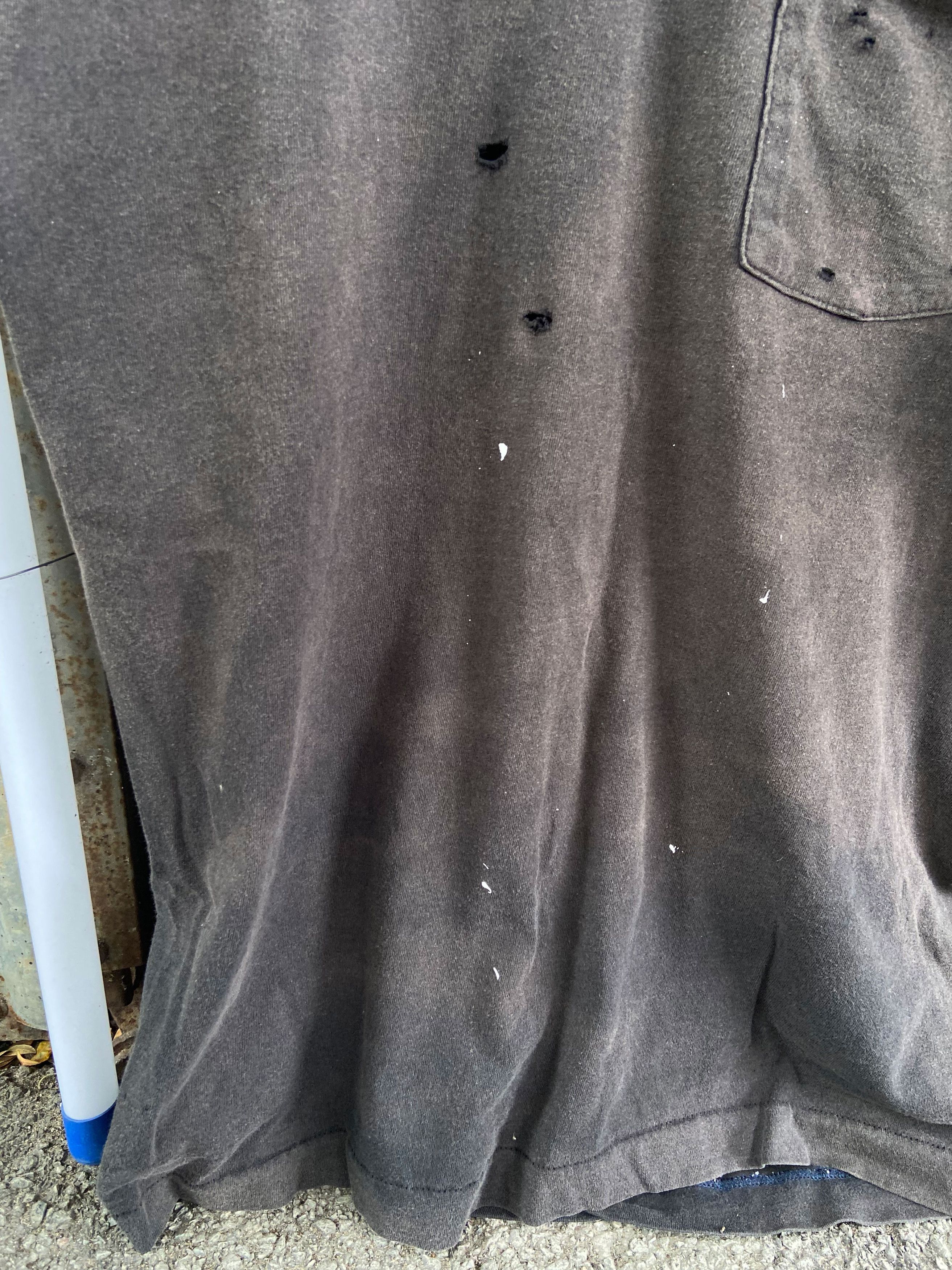 Vintage Pocket Shirt Thrashed Distressed Faded Size US L / EU 52-54 / 3 - 3 Thumbnail