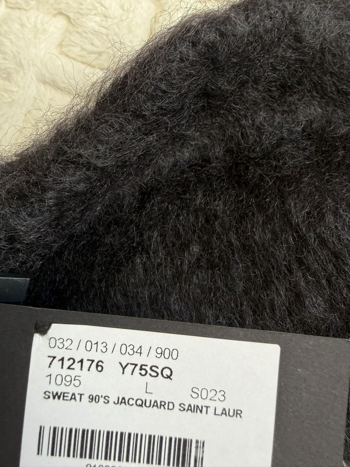 Saint Laurent Paris Saint Laurent 90s Mohair Size US L / EU 52-54 / 3 - 5 Thumbnail