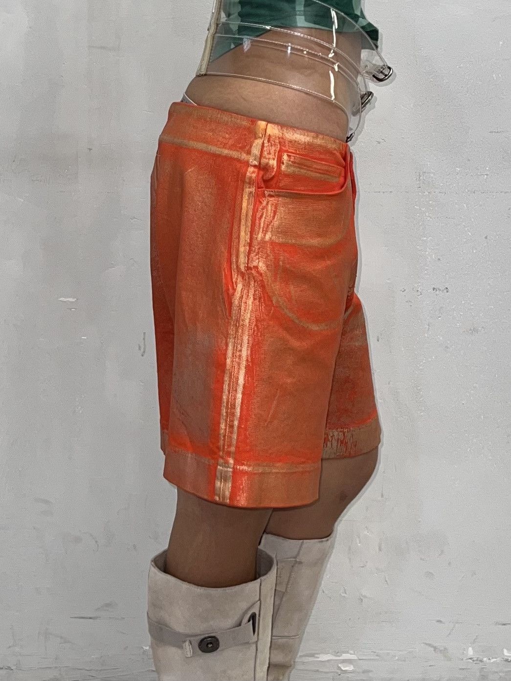 Maison Margiela MAISON MARGIELA DENIM SHORTS Size US 40 / EU 56 - 2 Thumbnail