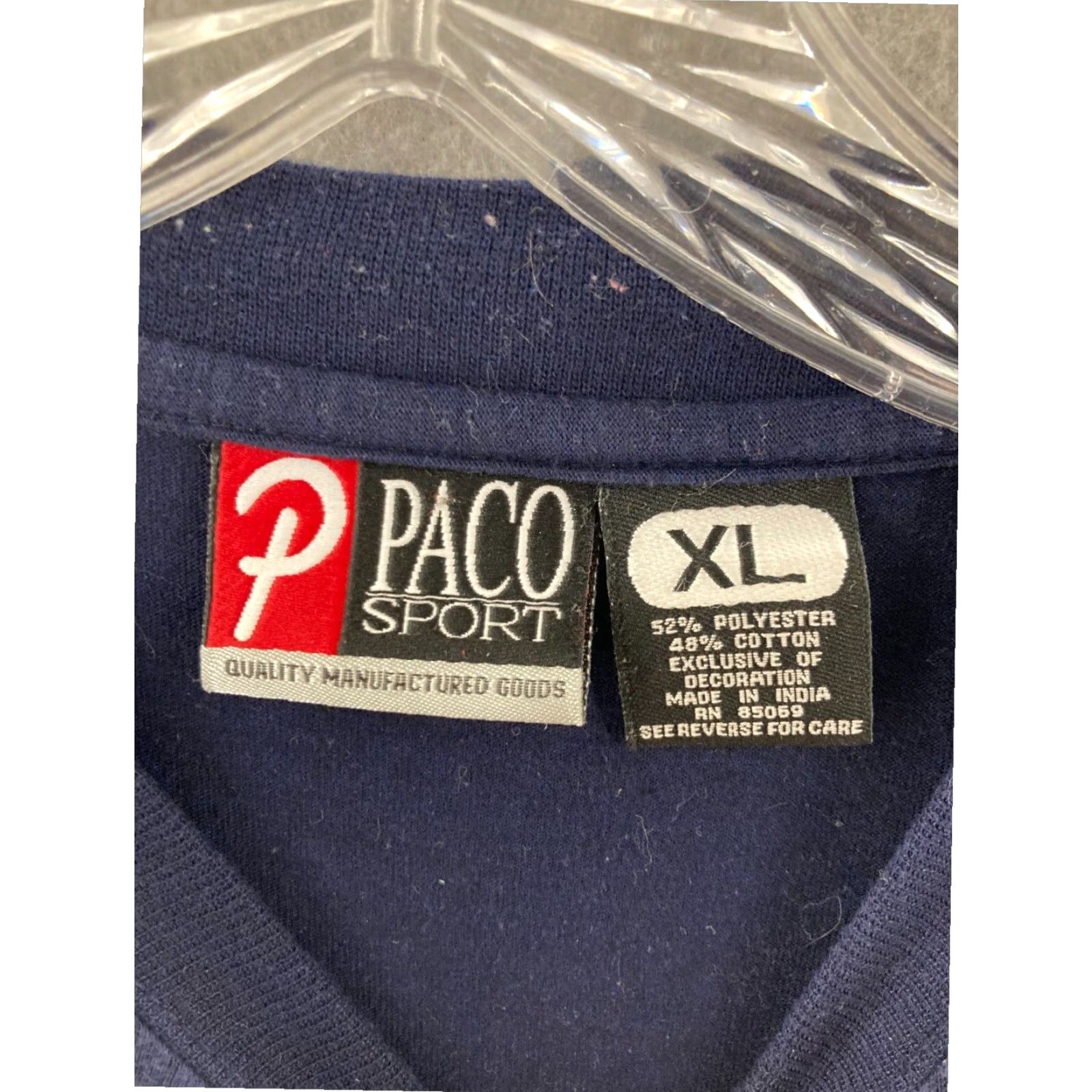Vintage Paco Sports Shirt Mens XL Extra Large Short Sleeve Crew Neck Size US XL / EU 56 / 4 - 5 Thumbnail