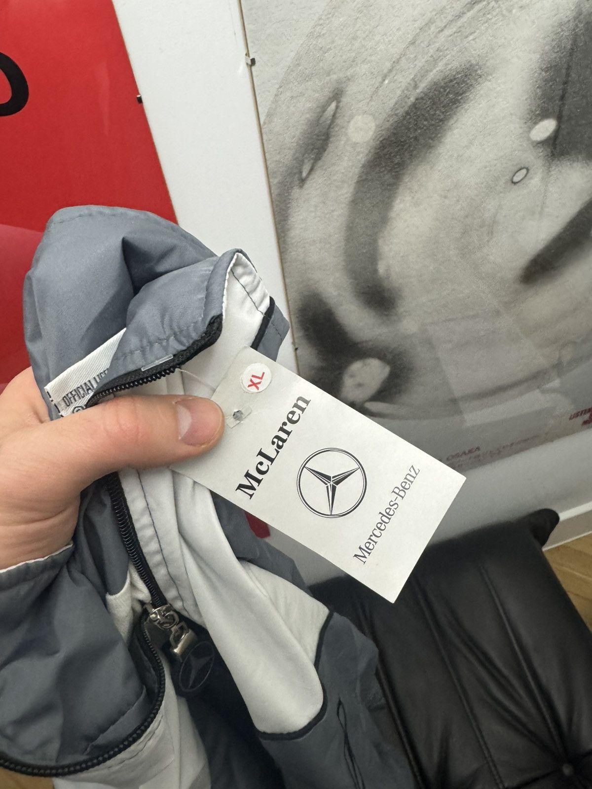 Mercedes-Benz Mercedes Benz West Vintage Racing Jacket Og Hype Y2k Rare Size US XL / EU 56 / 4 - 6 Thumbnail