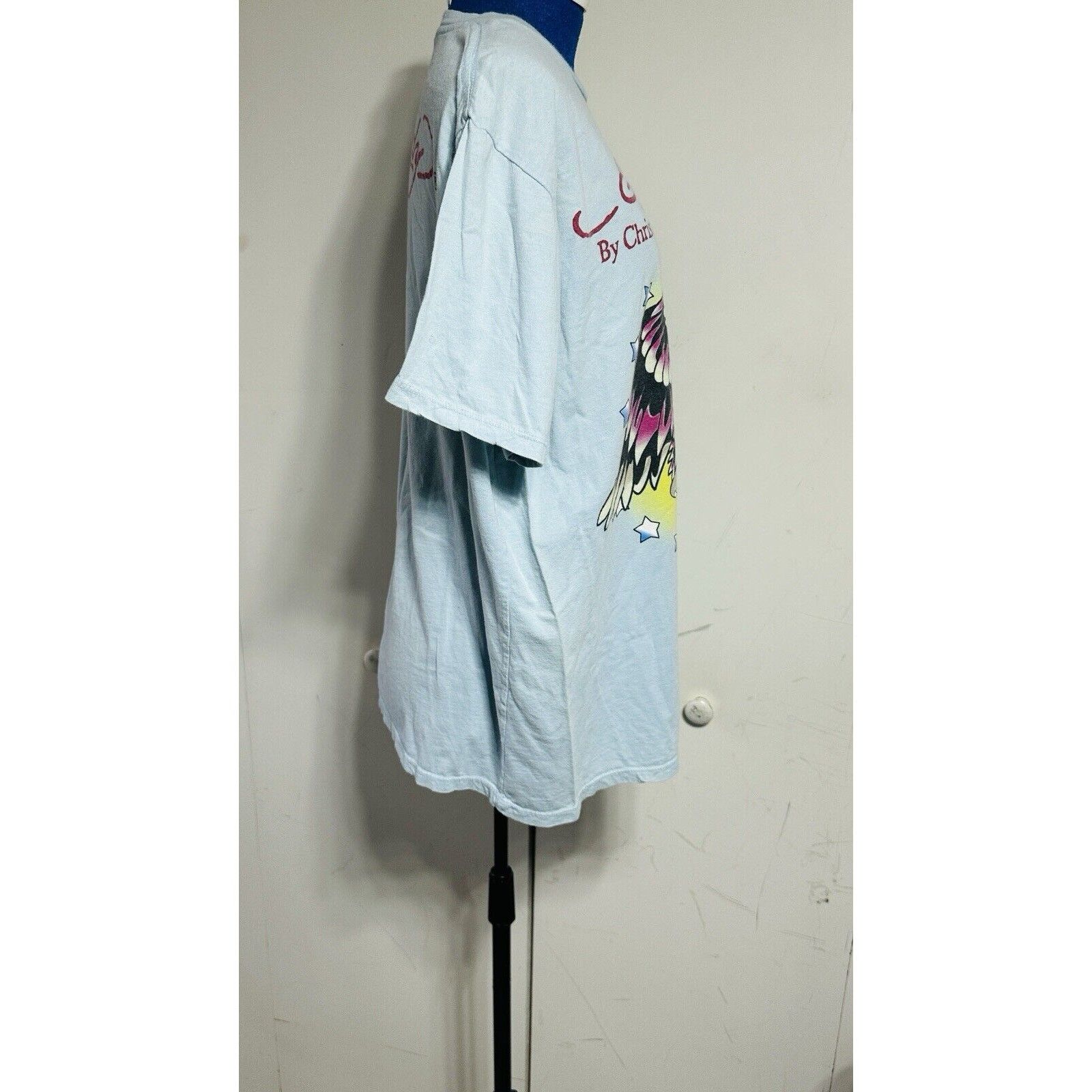 Ed Hardy Vintage Ed Hardy By Christian Audigier Shirt Mens Large Blue Size US L / EU 52-54 / 3 - 3 Thumbnail