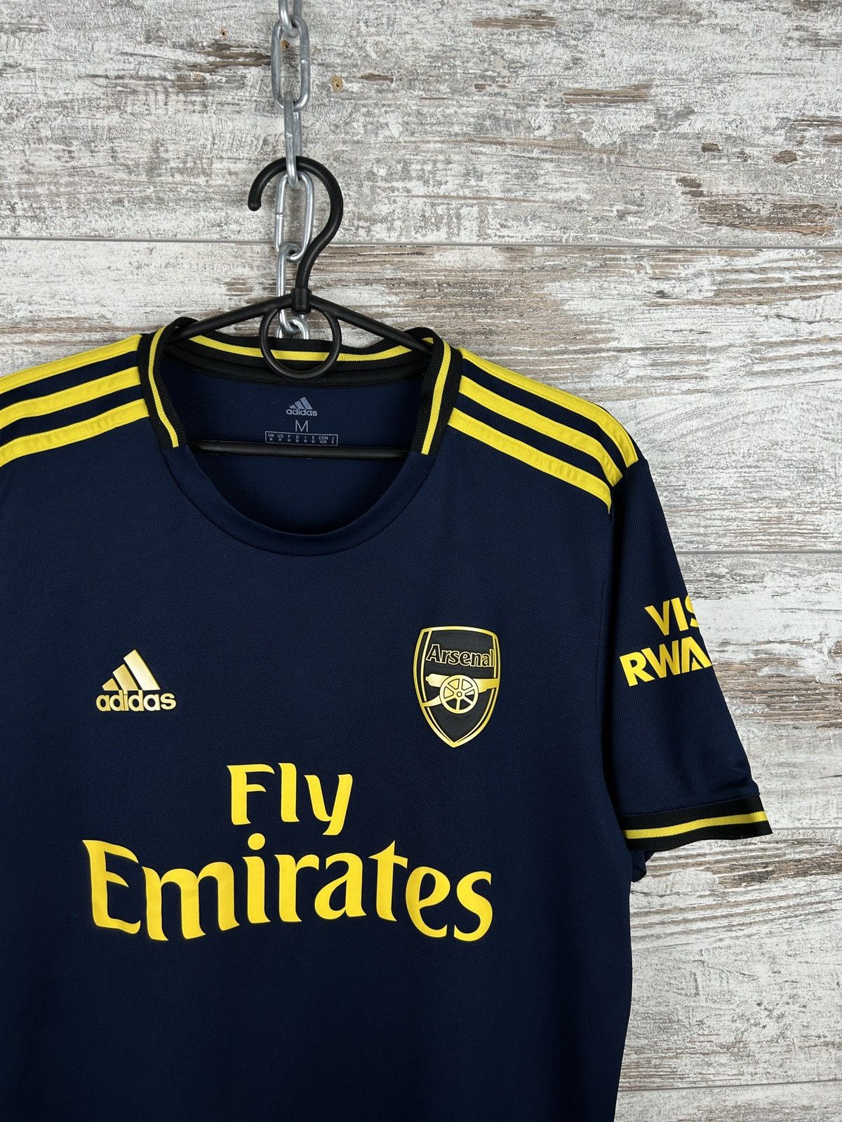 Adidas Mens Vintage Adidas FC Arsenal T-shirt soccer jersey tee y2k Size US M / EU 48-50 / 2 - 3 Thumbnail