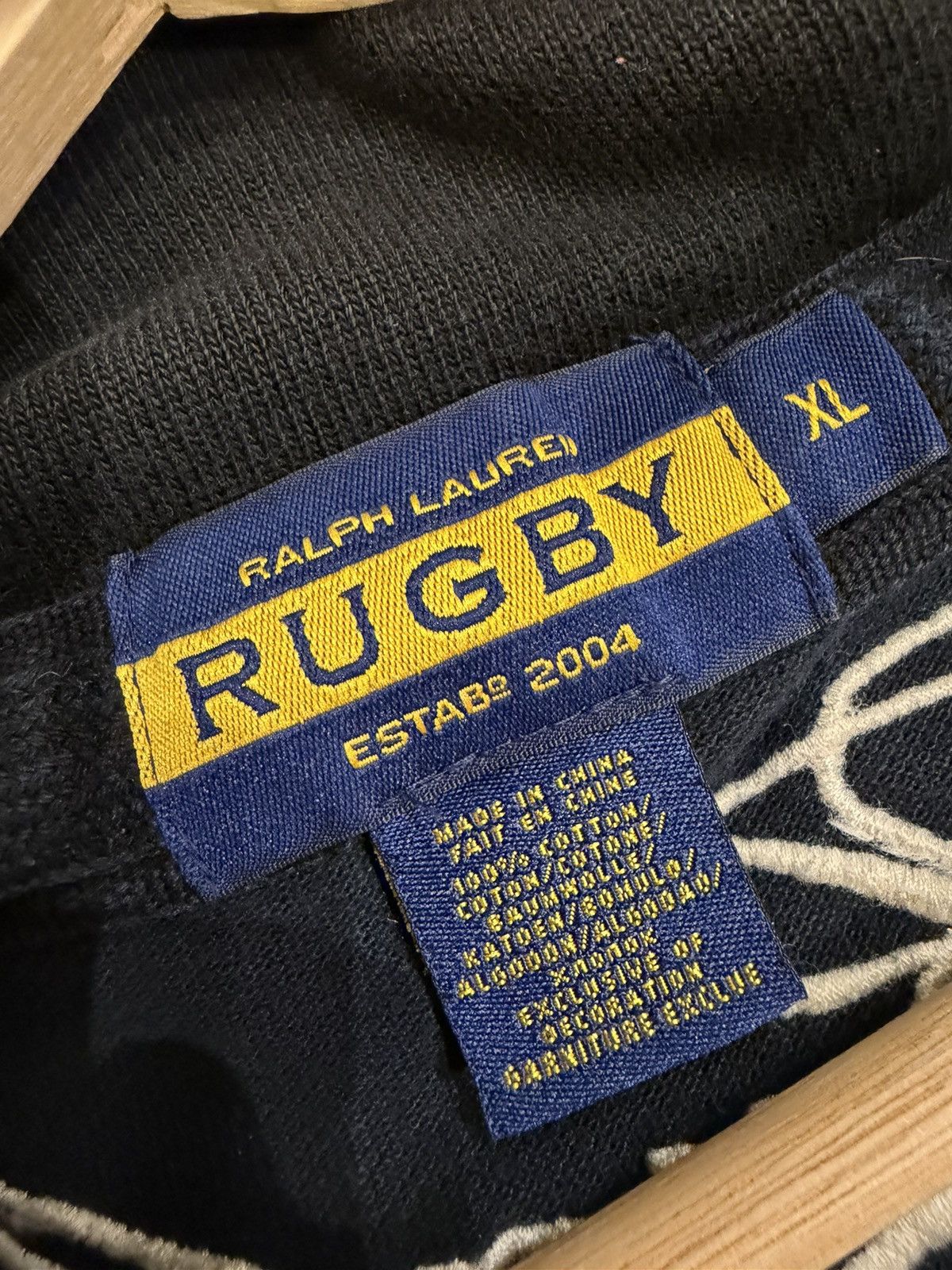 Polo Ralph Lauren Polo Ralph Lauren Rugby Line Polo Size US L / EU 52-54 / 3 - 3 Thumbnail