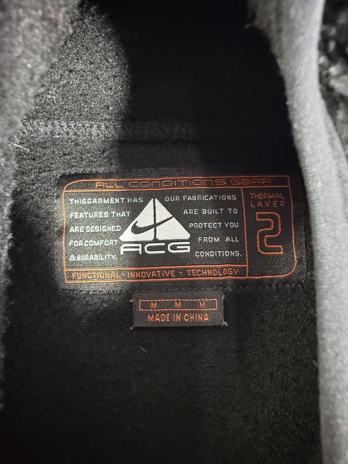 Nike ACG Vintage Nike acg ninja flecee Size US M / EU 48-50 / 2 - 6 Thumbnail