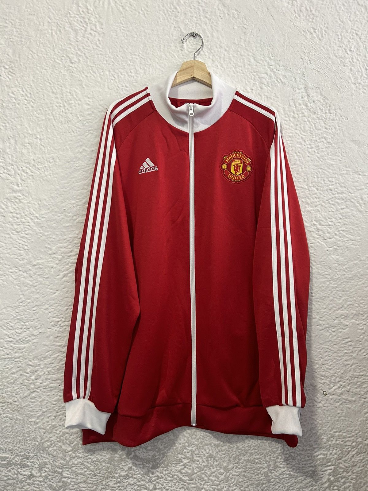 Adidas MUFC DNA TT Jacket Size US XXL / EU 58 / 5 - 1 Thumbnail