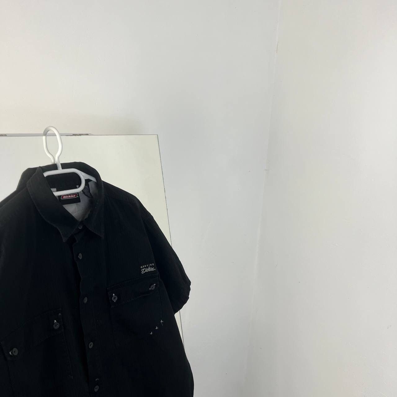 Dickies Vintage Y2K Dickies Tab Logo Oversized Button Up Shirt Size US XL / EU 56 / 4 - 2 Thumbnail