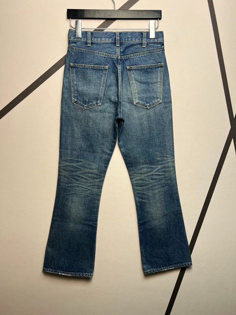 Celine CelineFall/Winter 20 Dylan Gold Chain Washed Blue Micro Fla Size US 27 - 2 Thumbnail
