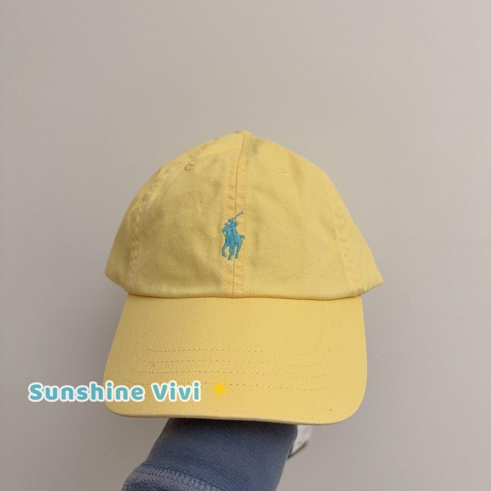 Polo Ralph Lauren NWT Polo Ralph Lauren Unisex Blue Pony Logo Baseball Cap Hat Size ONE SIZE - 1 Thumbnail