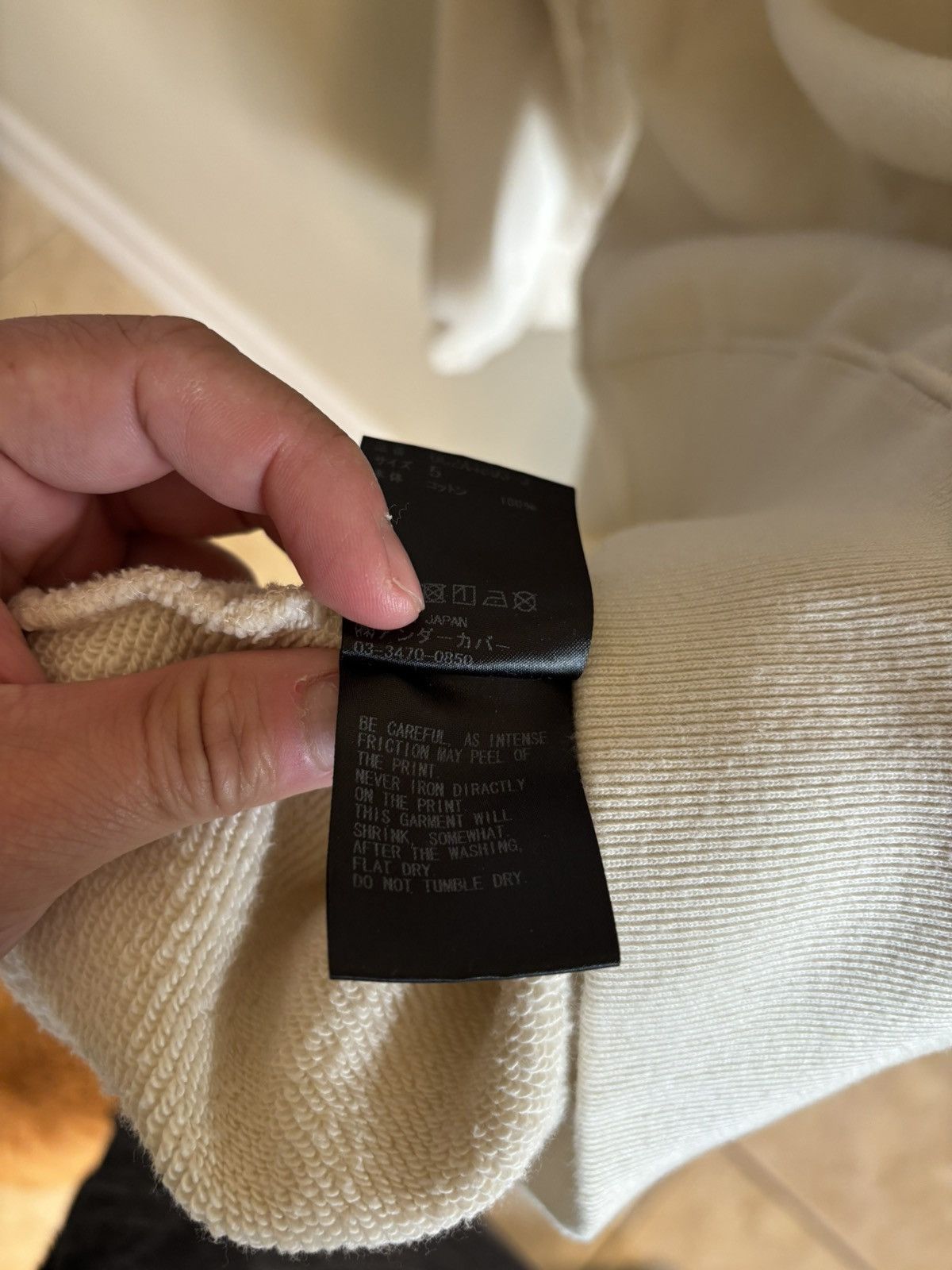 Undercover Undercover hoddie size 5 Size US L / EU 52-54 / 3 - 5 Thumbnail