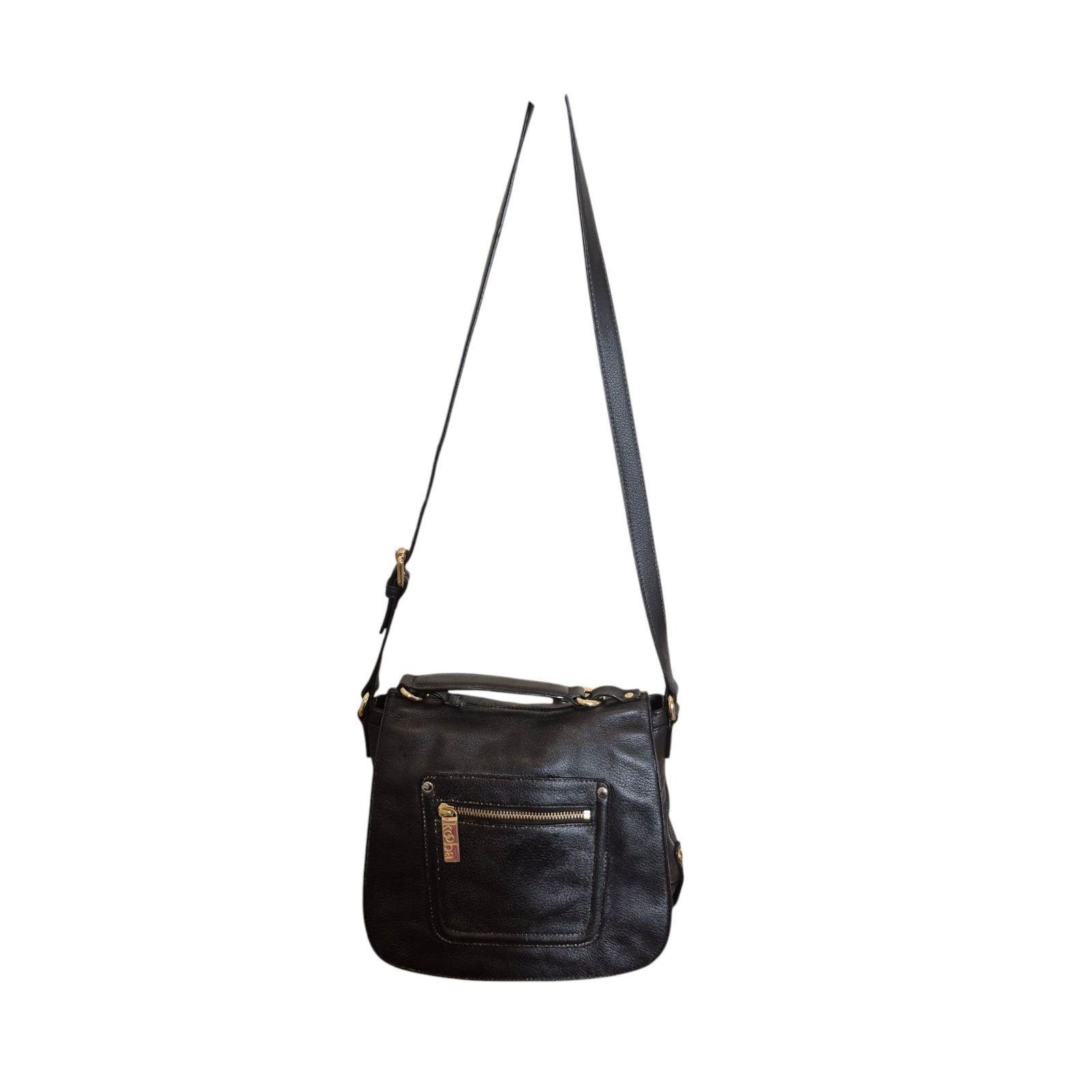Other Kooba Pebbled Leather Crossbody Shoulder Bag Flap Top Handle Size ONE SIZE - 4 Thumbnail