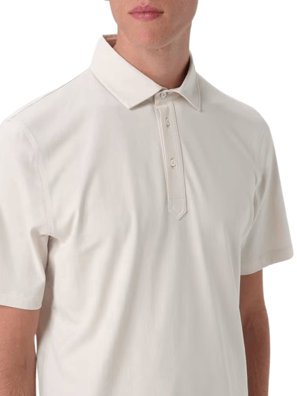 Brunello Cucinelli o1y0526 Polo Shirt in Cream Size US M / EU 48-50 / 2 - 4 Thumbnail
