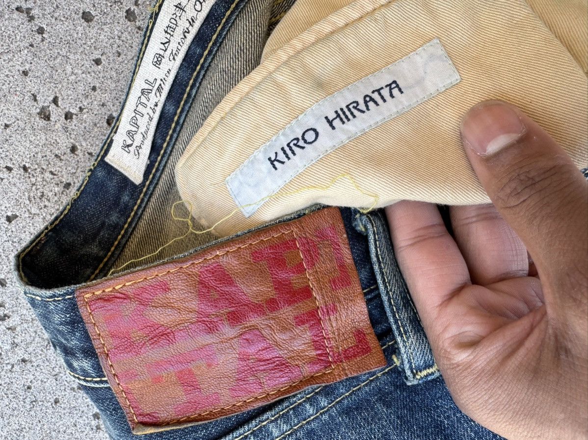 Kapital Kapital Patchwork Sashiko Boro Stitch Denim Size US 30 / EU 46 - 5 Thumbnail
