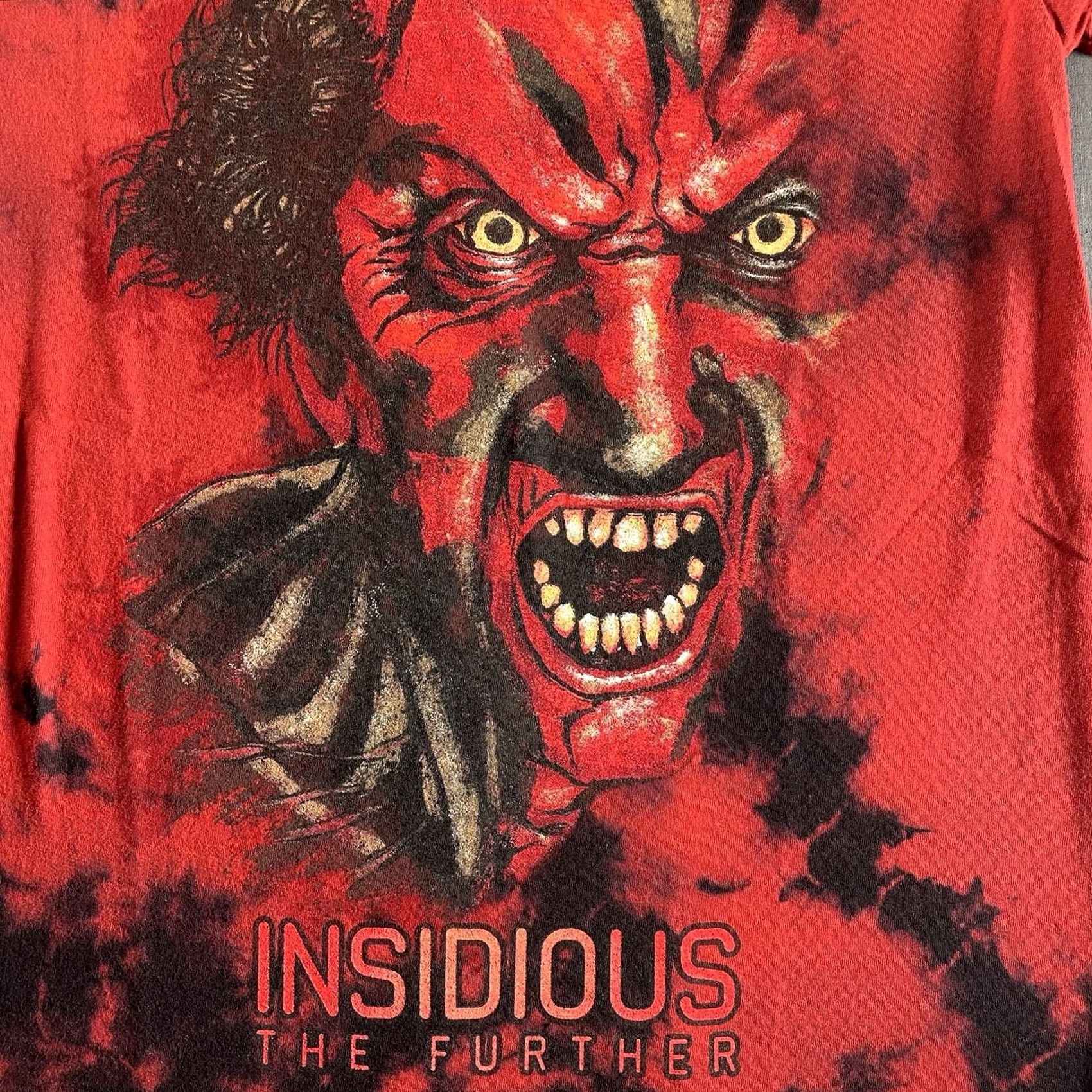 Vintage VINTAGE Insidious Shirt Mens S Red Universal Halloween Horror Nights 2024 HHN Shirt Size US S / EU 44-46 / 1 - 2 Thumbnail
