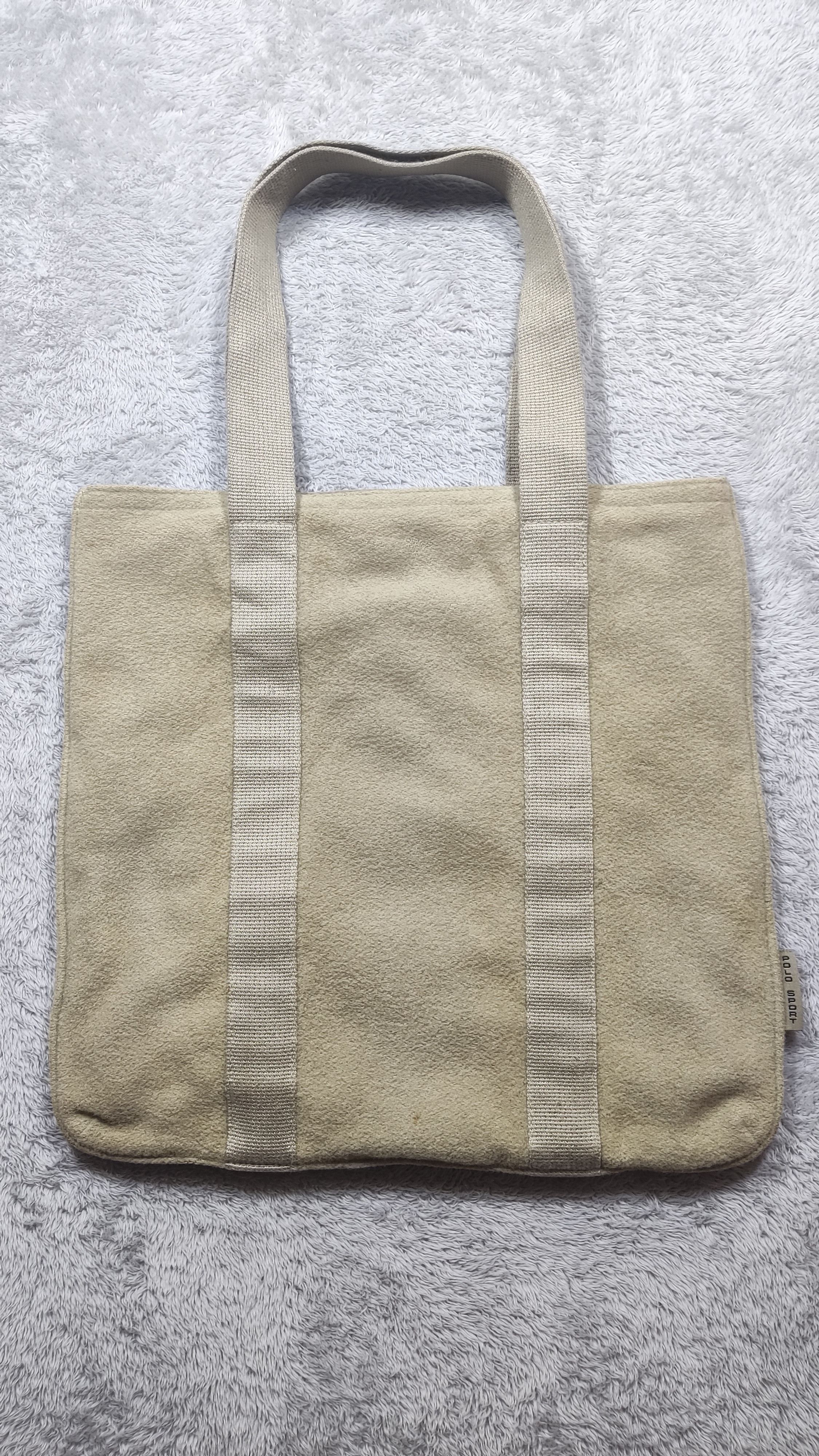Polo Ralph Lauren × Vintage VINTAGE POLO RALPH LAUREN SPORT TOTE BAG WITH USA FLAG PATCH Size ONE SIZE - 2 Thumbnail