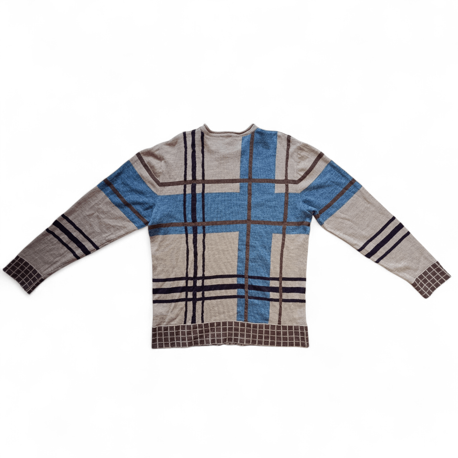 Kenzo Woolen Kenzo Homme Vintage Abstract Knitted Sweater Size US L / EU 52-54 / 3 - 2 Thumbnail