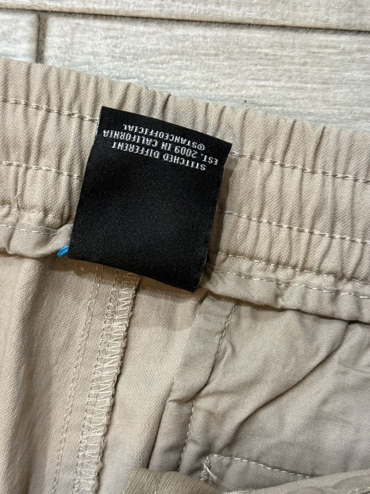 Stance Socks Stance Compound Chino Shorts Freshtek String Grey Sz L Large Size US 36 / EU 52 - 5 Thumbnail