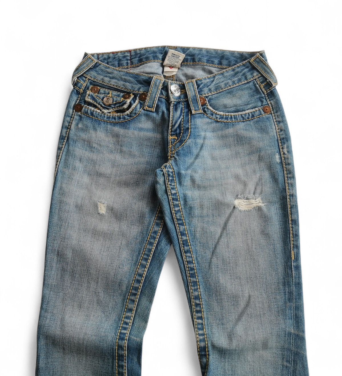 True Religion True Religion Bootcut Jeans Size 25" / US 0 / IT 36 - 2 Thumbnail