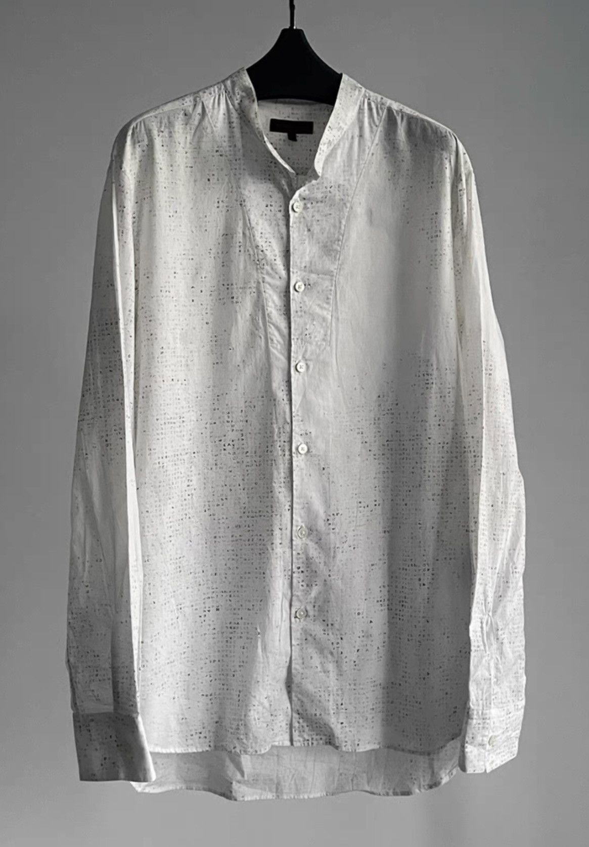 Ann Demeulemeester Ann Demeulemeester｜Matrix Code Shirt Size US M / EU 48-50 / 2 - 1 Thumbnail