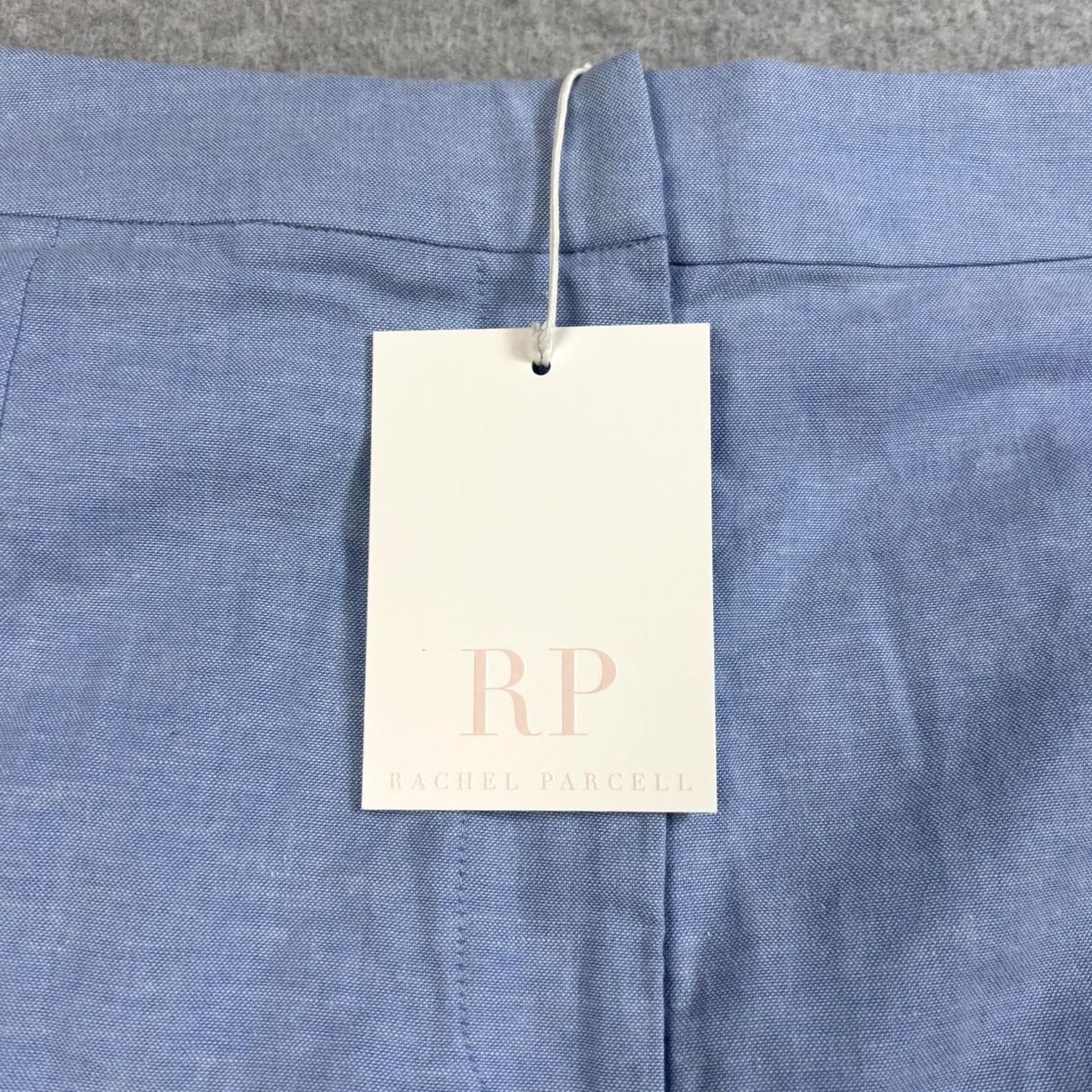 Vintage Rachel Parcell Tank Shorts Set Womens XL/14 Sky Blue Eyelet Cottage Coquette Outfit/Set Size 40" / US 18 - 5 Thumbnail