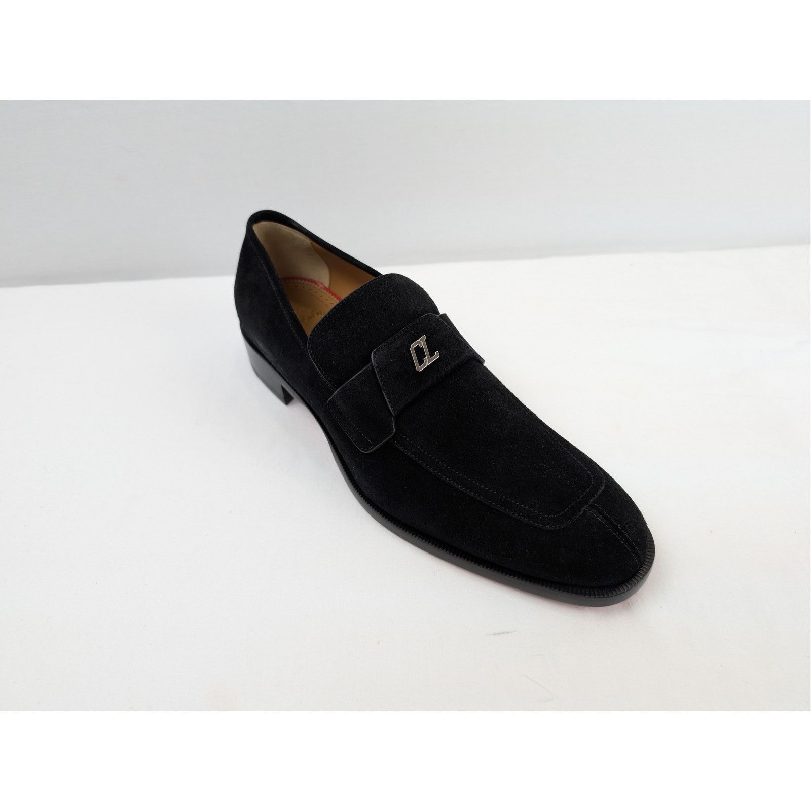 Christian Louboutin o1rshd1 Varsimoc Flat shoe Boots in Black 44.5 Size US 11.5 / EU 44-45 - 3 Thumbnail