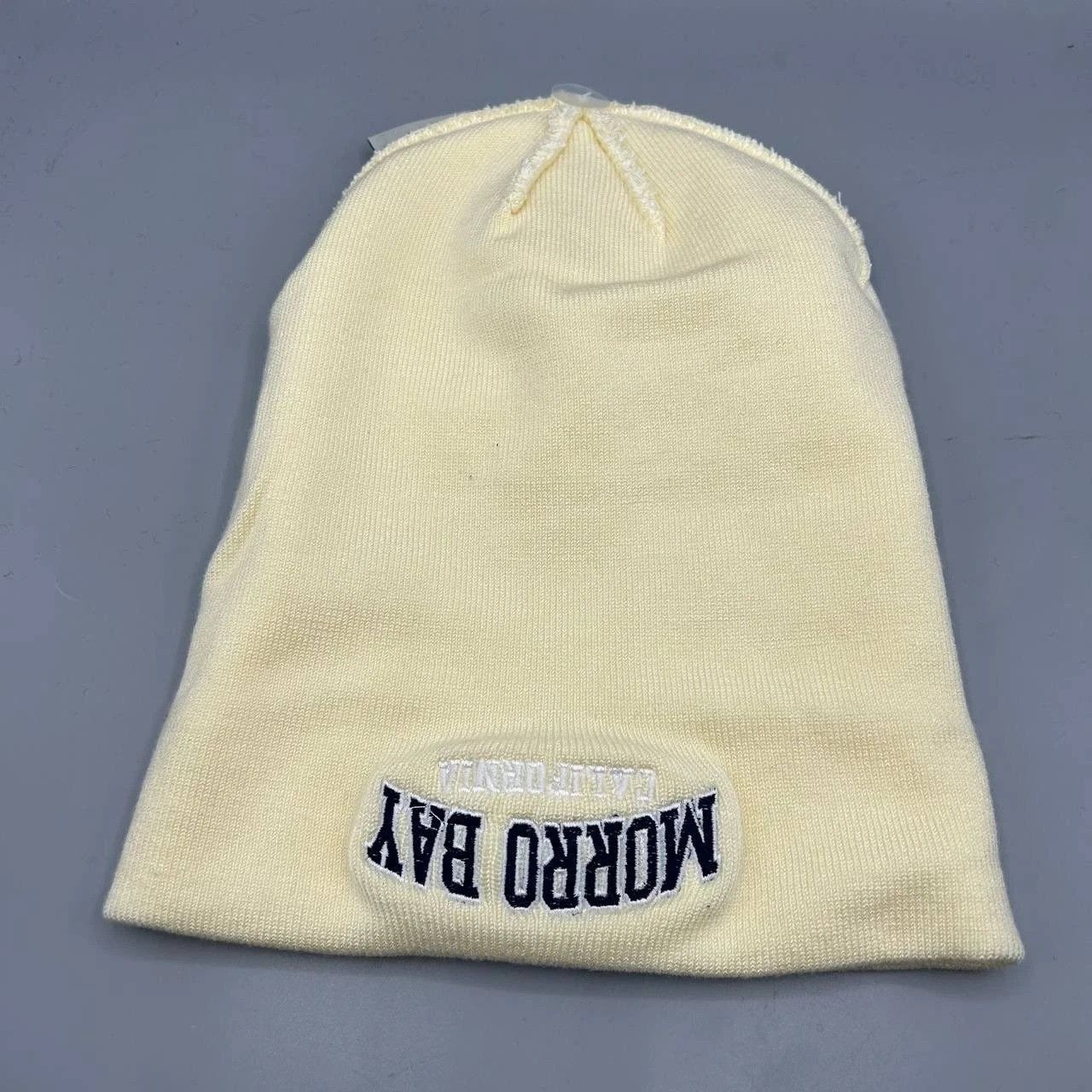 The Game Morro Bay California Hat Men Cream The Game Cuffed Beanie Size ONE SIZE - 4 Thumbnail